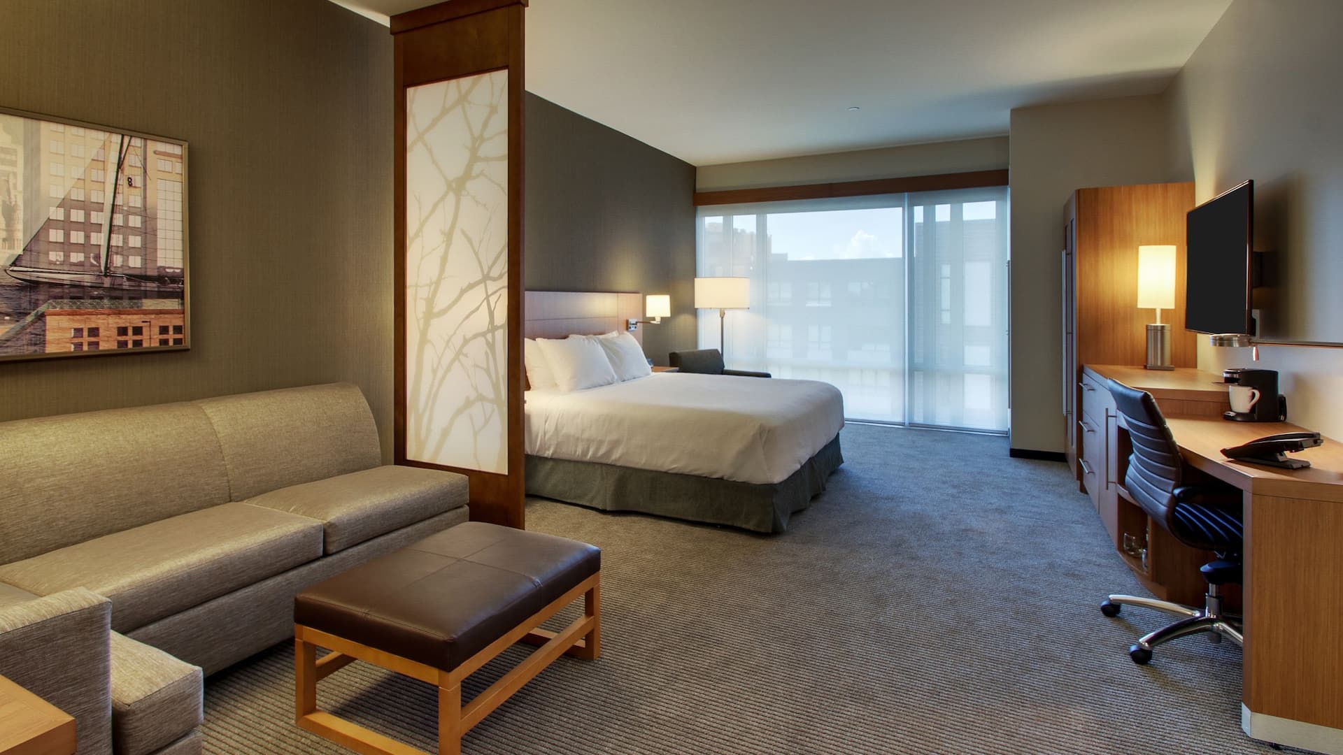 Hyatt Place Milwaukee Downtown Accessible King Guestroom