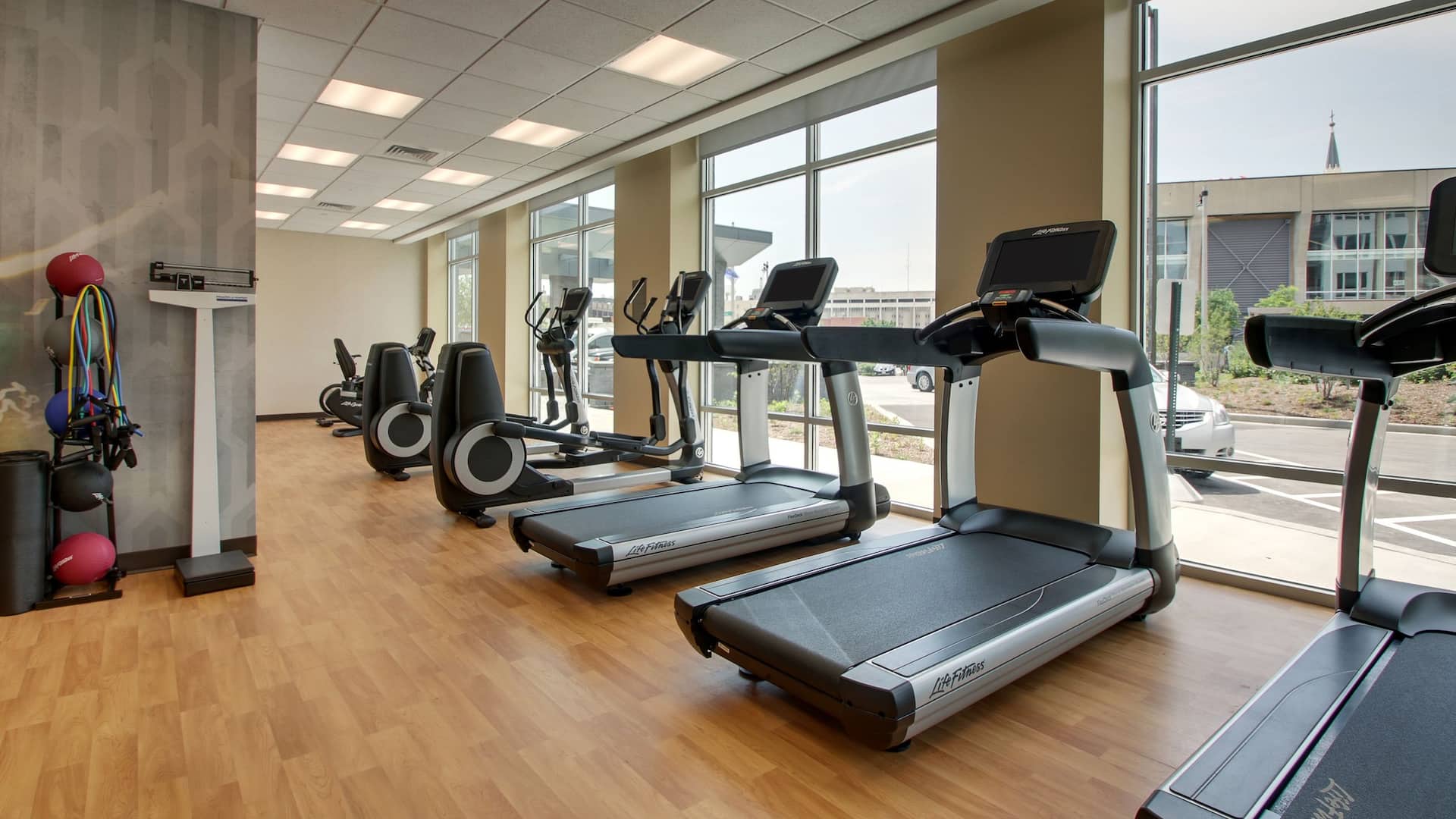 Hyatt Place Milwaukee Downtown Fitness Center Treadmills