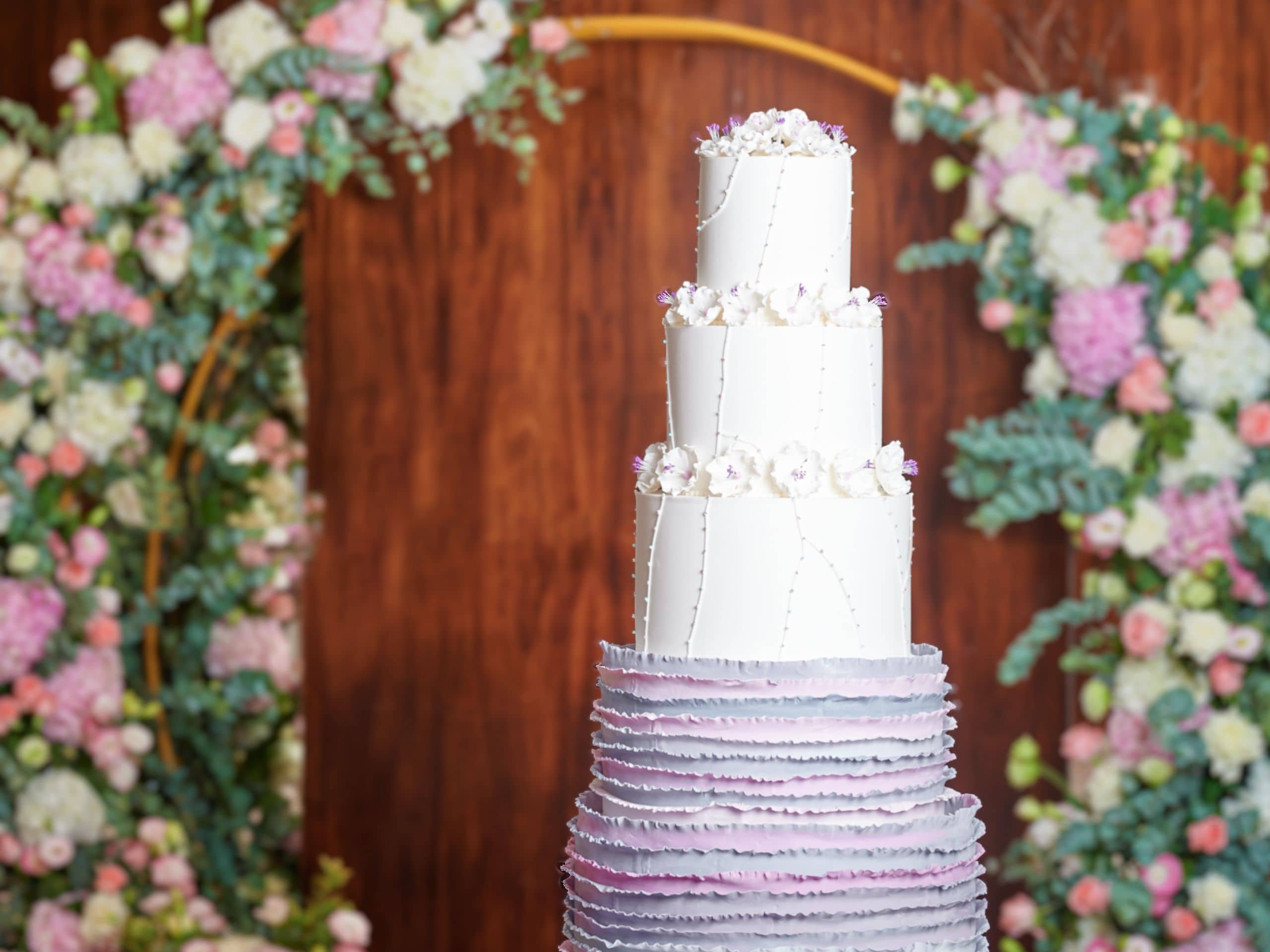 Hyatt Regency Hong Kong, Tsim Sha Tsui Wedding Cake Dreamy Purple