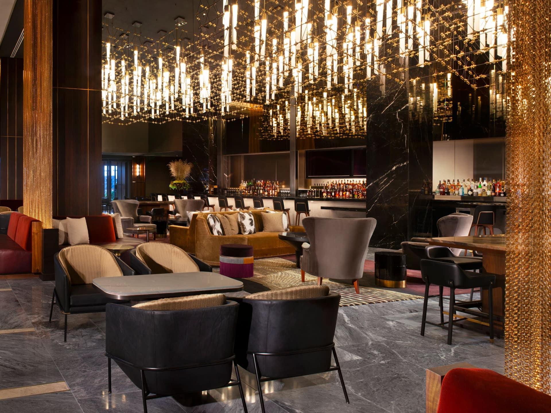 Grand Hyatt Nashville Aurum Lobby Lounge