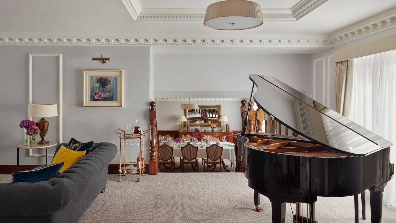 Hyatt Regency London The Churchill Residential Suite Piano