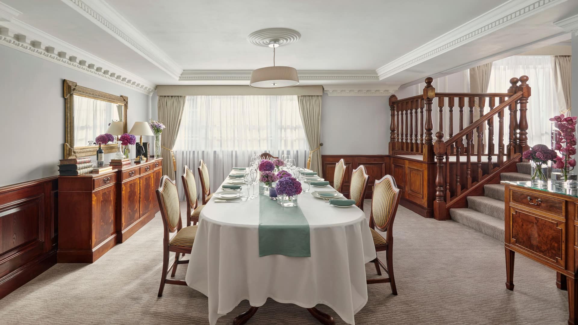 3 of 12 Hyatt Regency London - The Churchill Churchill Residential Suite Dining Room