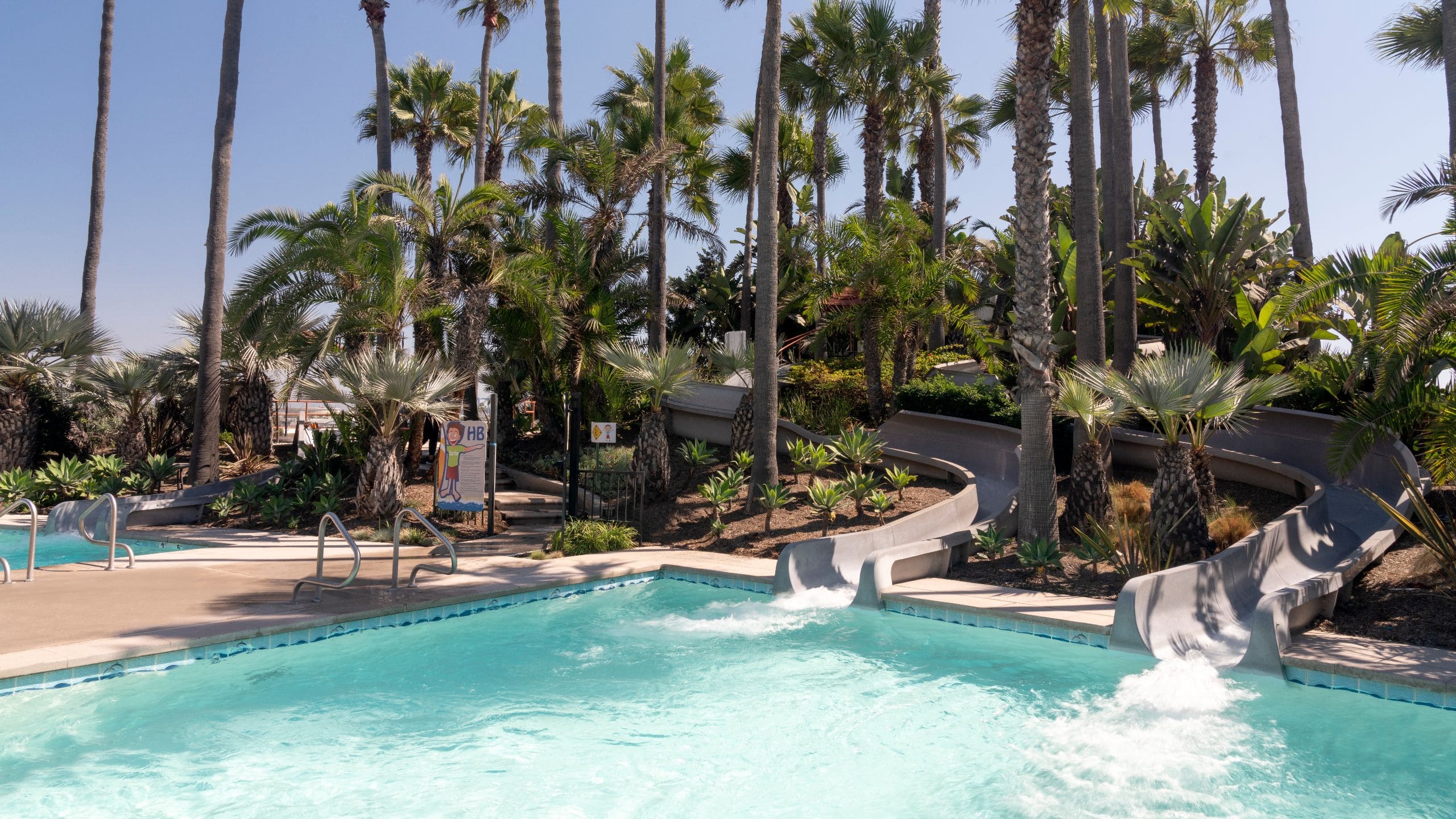 Hyatt Regency Huntington Beach Resort and Spa Slyders Waterslides