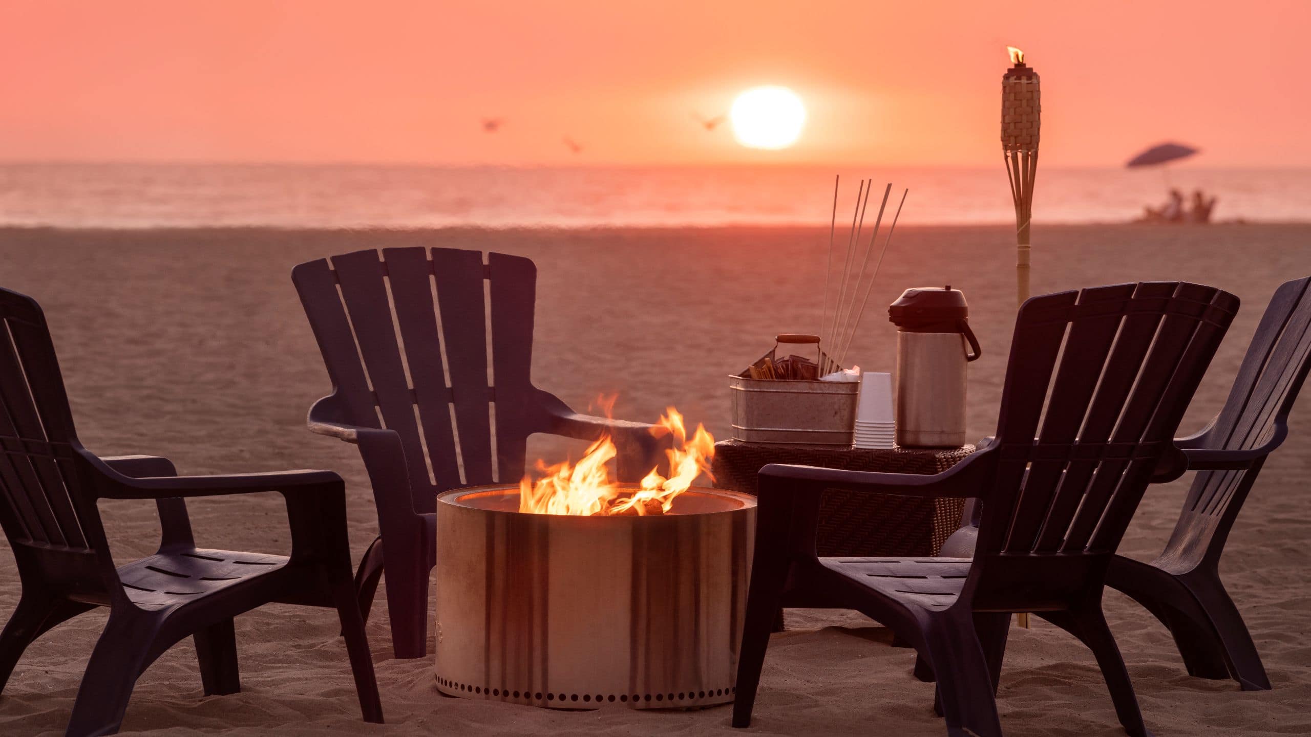 Hyatt Regency Huntington Beach Resort and Spa Beach Bonfire