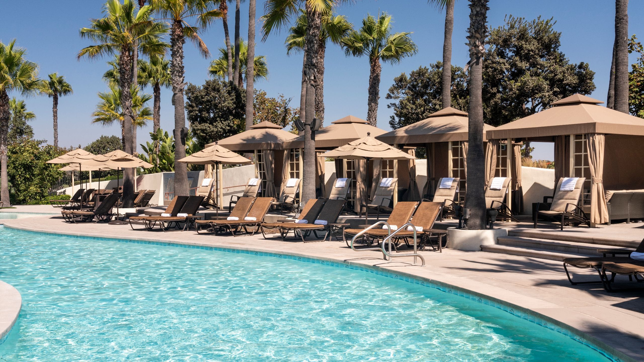 Hyatt Regency Huntington Beach Resort and Spa Slyders Poolside Cabanas