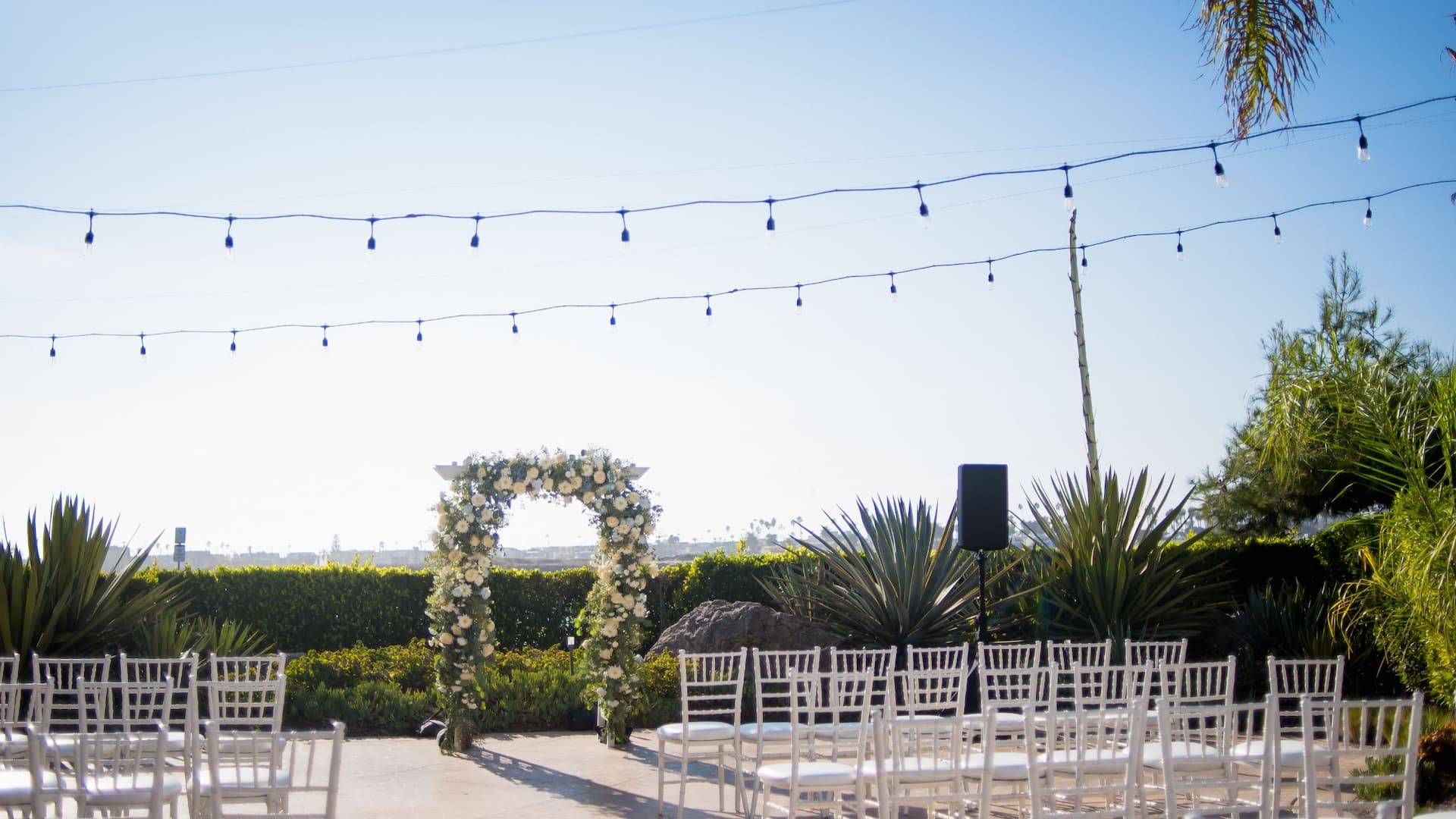 Hyatt Regency Mission Bay Spa and Marina Wedding Sunset Terrace