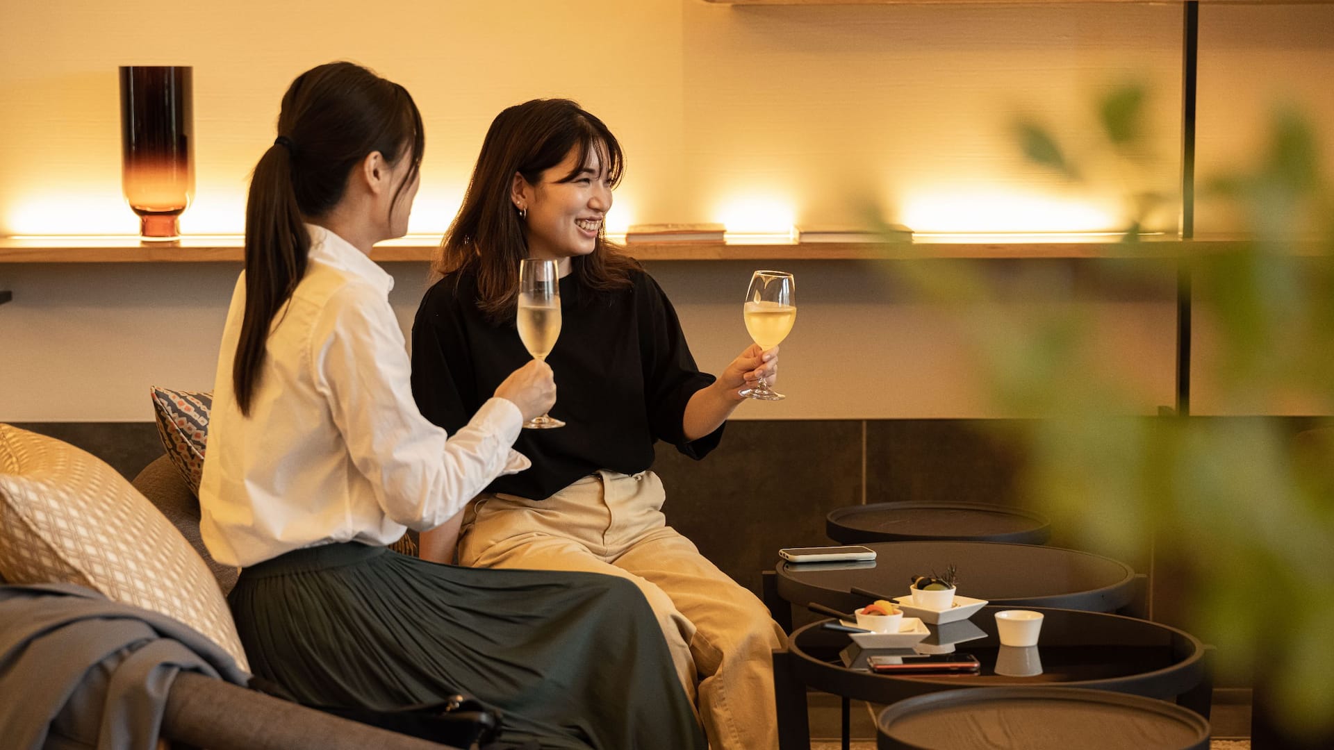 Hyatt House Kanazawa Happy Hour Guests without Mask