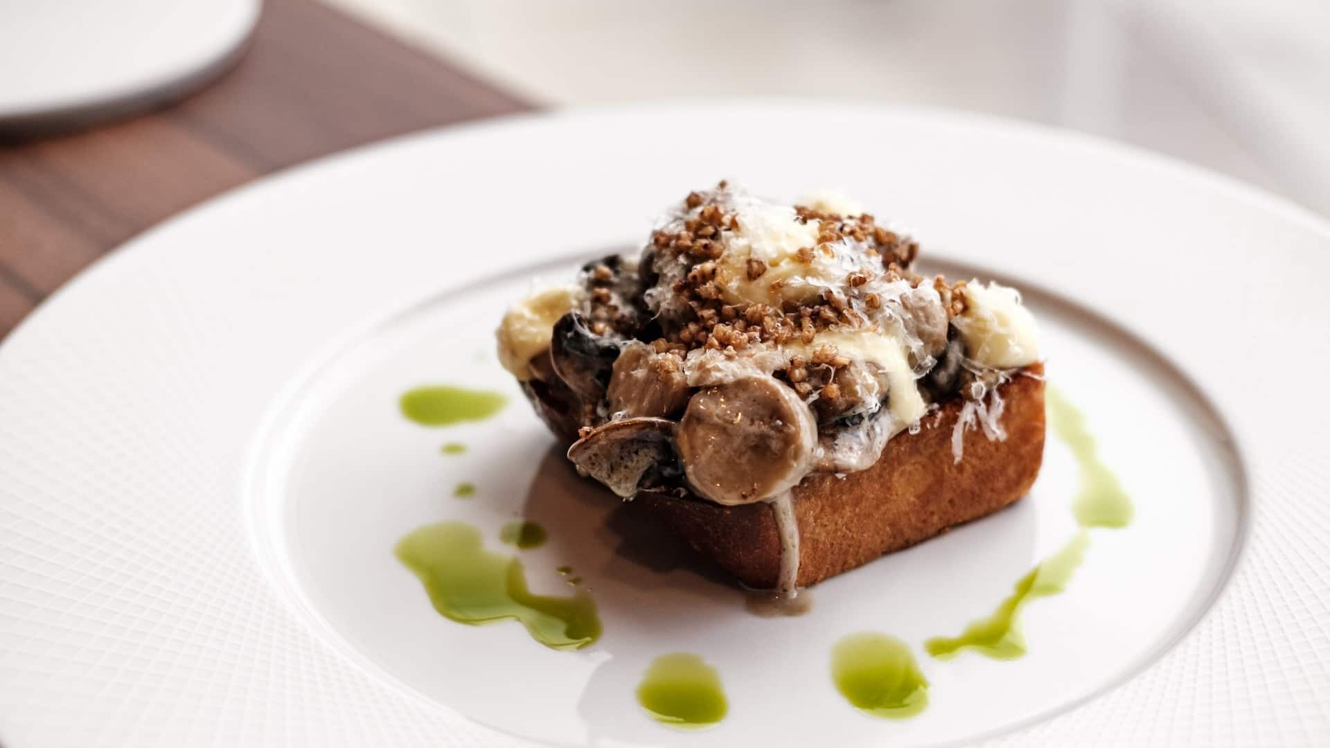 Hyatt Regency Malta SEED Restaurant Dish