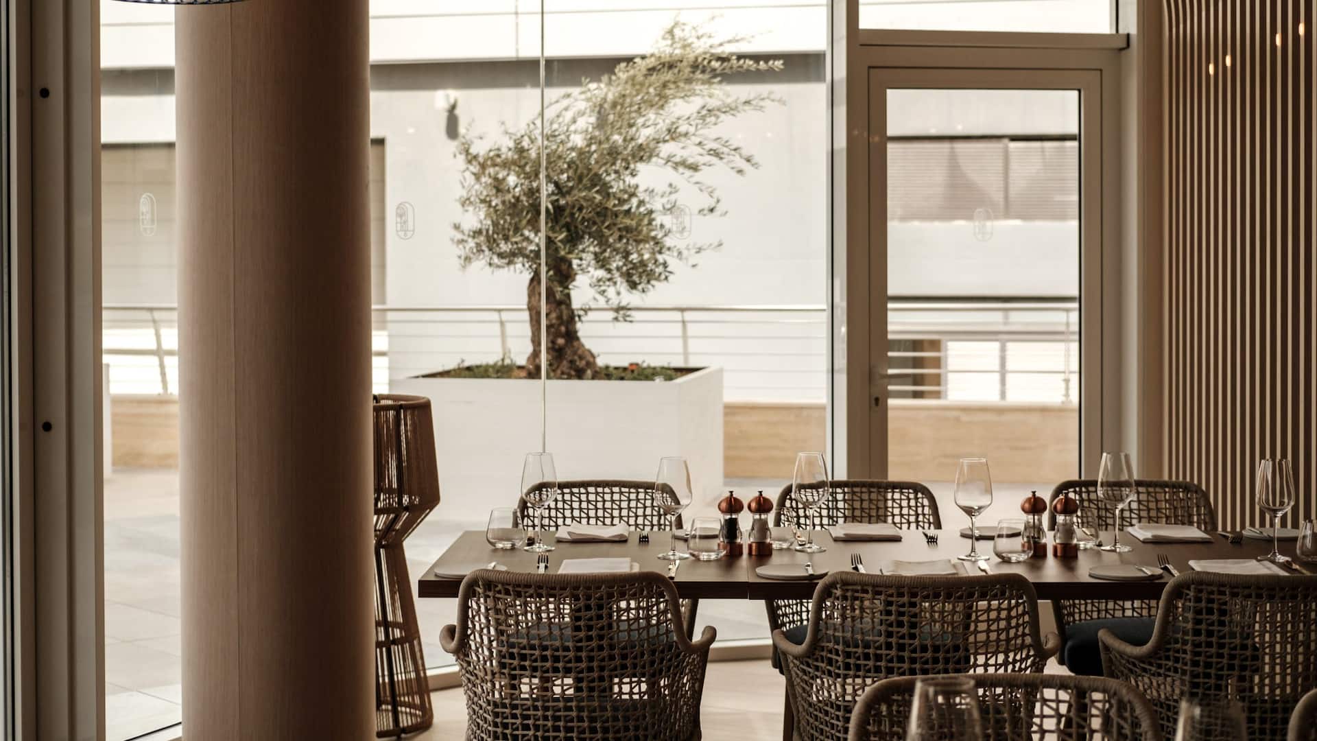 Hyatt Regency Malta SEED Restaurant Seating