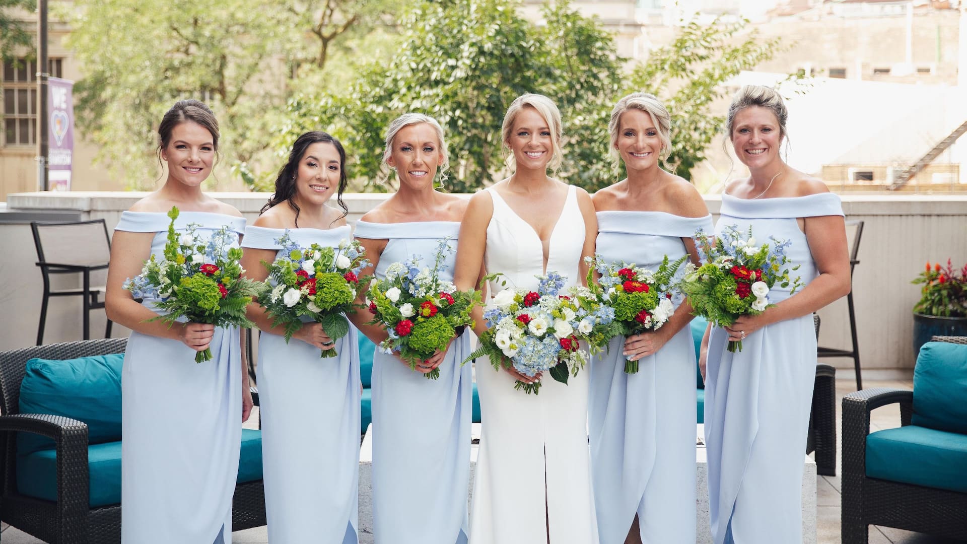 Hyatt House Chicago/Evanston Rooftop Wedding