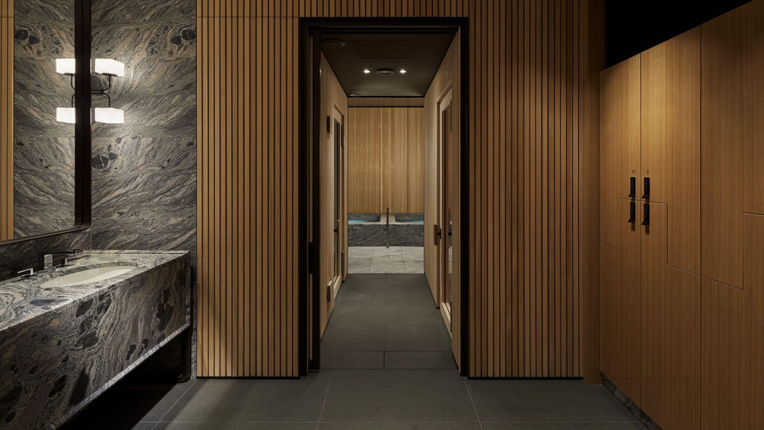 Park Hyatt Kyoto Wellness Center Bathhouse Bathroom Entrance