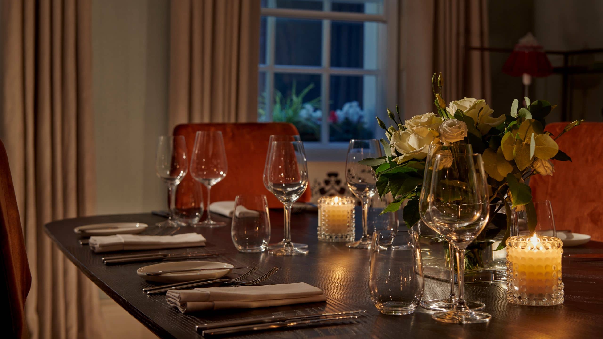 1 of 1 Great Scotland Yard Hotel No1 Townhouse Dining Room Evening
