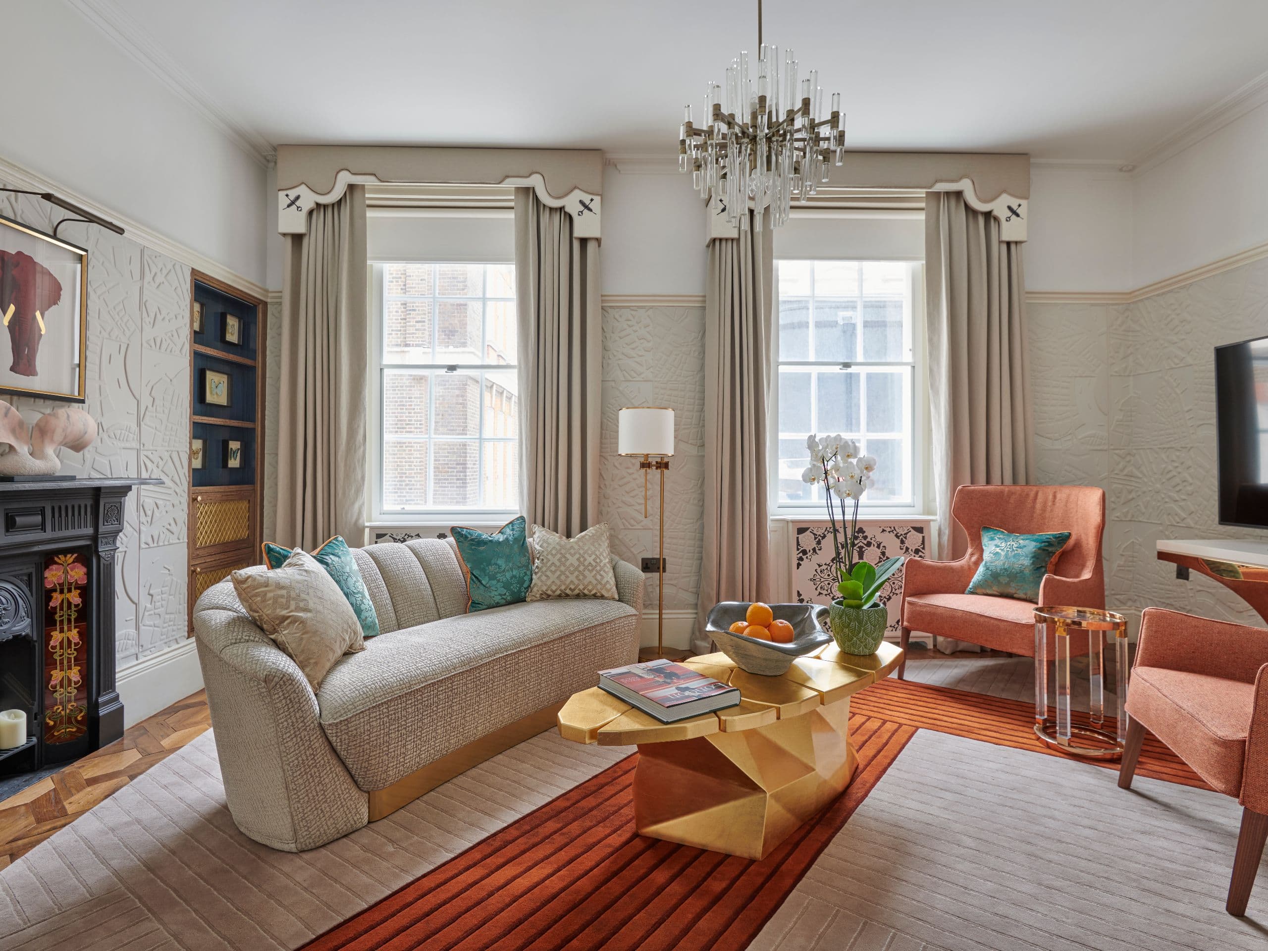 Great Scotland Yard Hotel No1 Townhouse Living Room