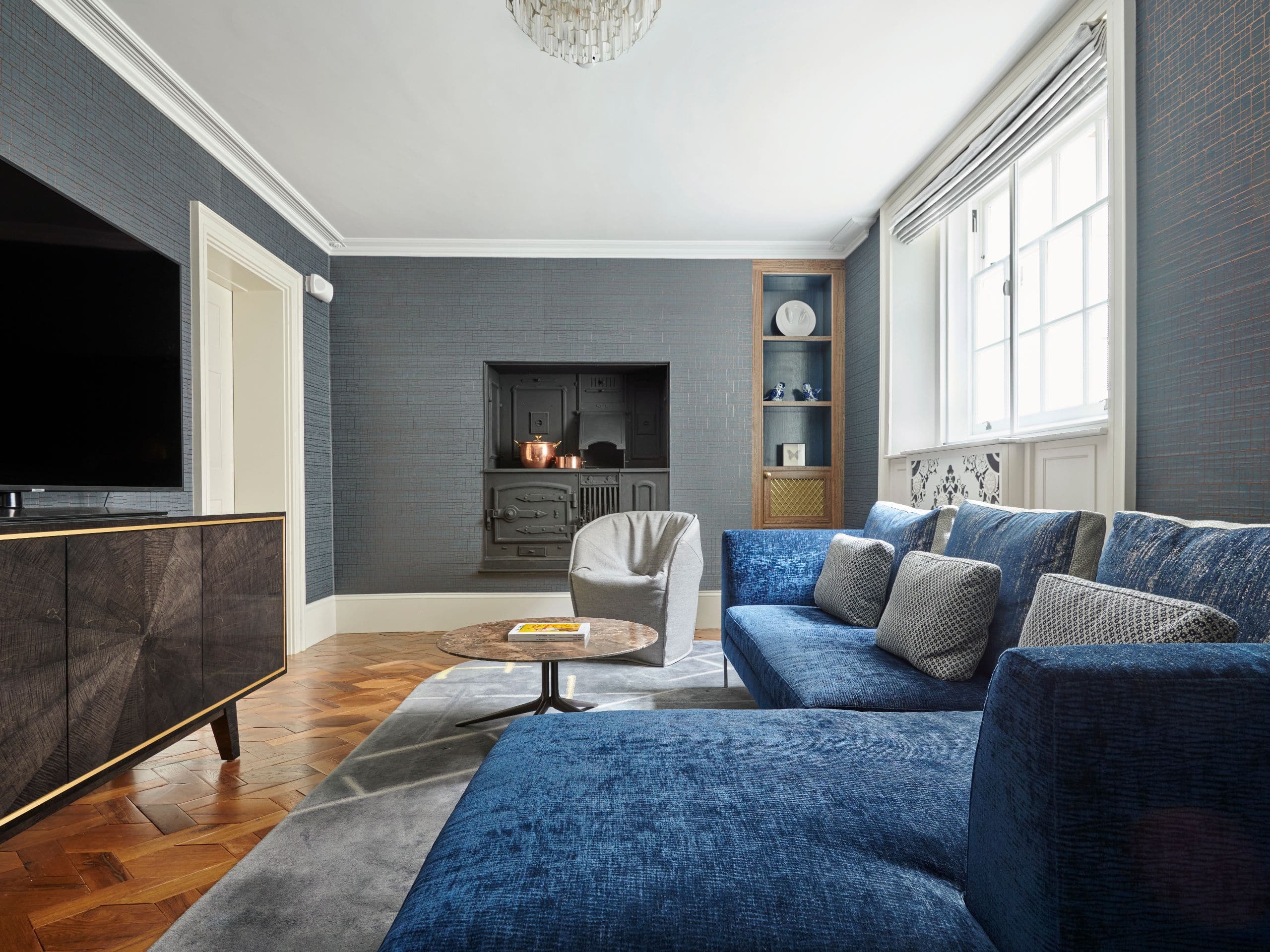 Great Scotland Yard Hotel No1 Townhouse The Snug Cooking Range