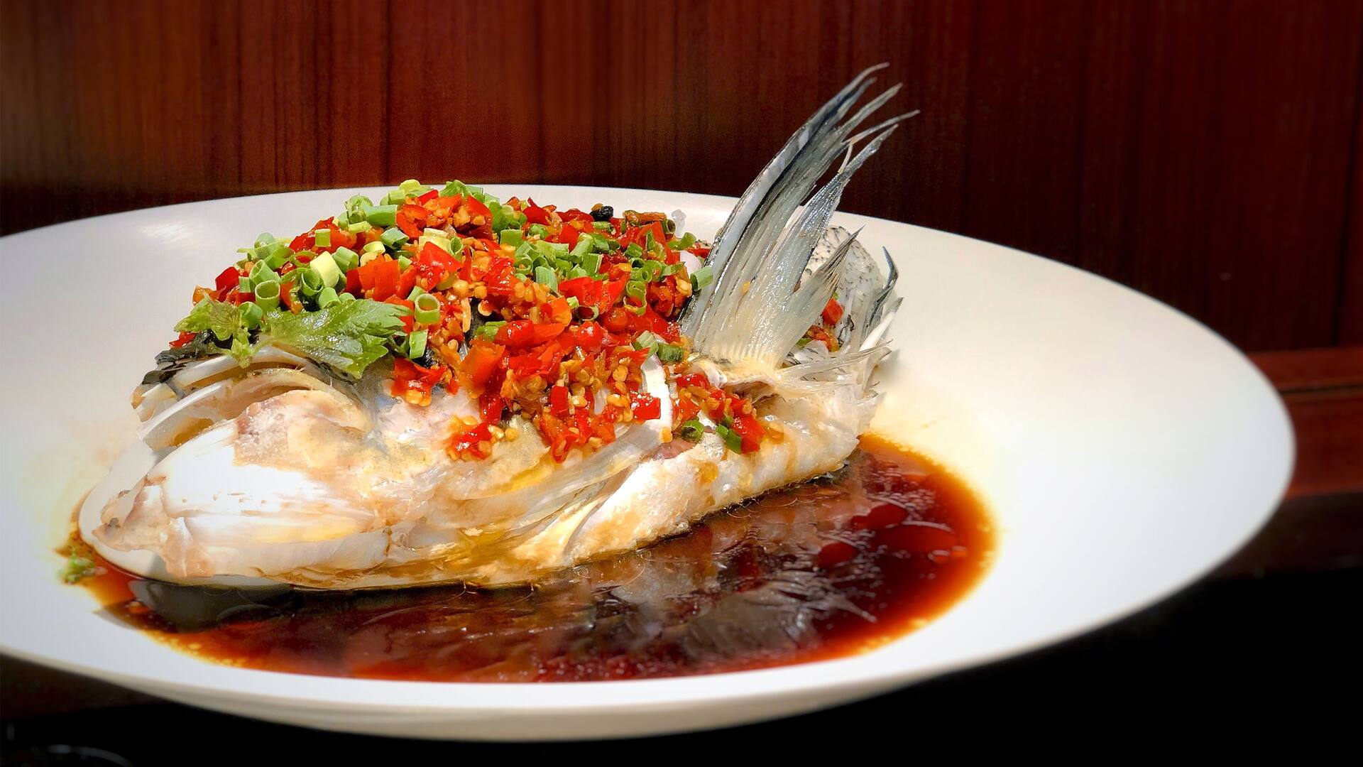 Grand Hyatt Macau Steamed Fish Head