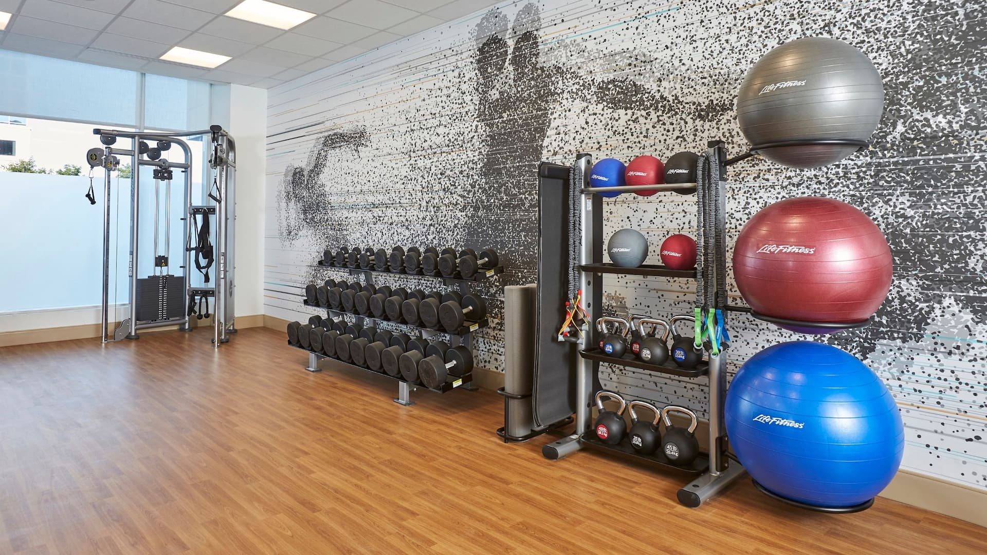 Hyatt Place Toronto/Mississauga Centre Fitness Center Weights