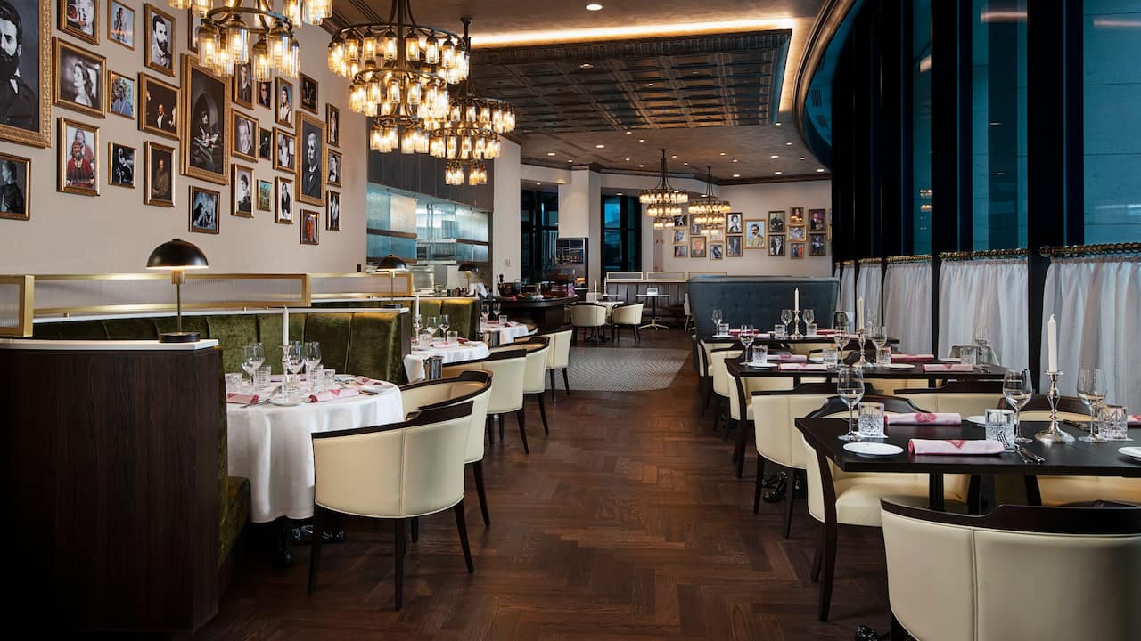The Revolutionary Dining Room and Bar – Restaurant at Hotel Hyatt Regency Sofia