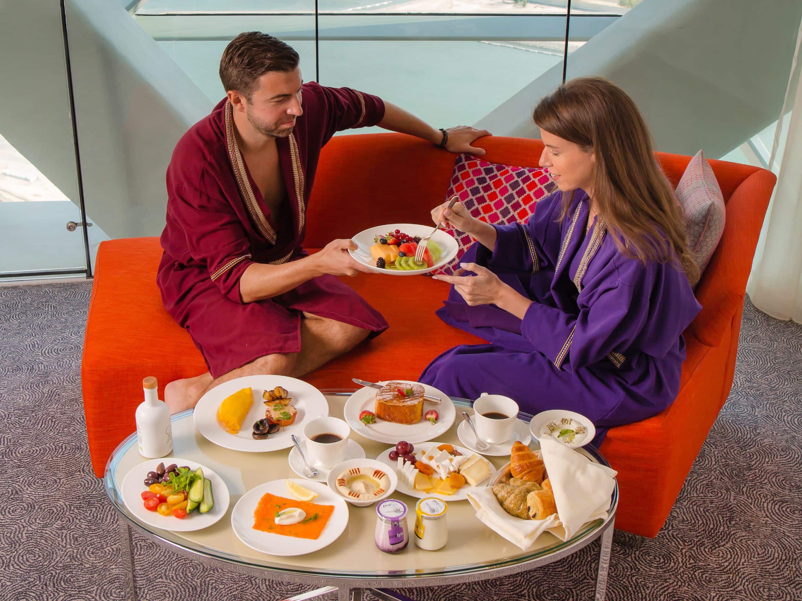 Andaz Capital Gate, Abu Dhabi Room Service Breakfast Lifestyle