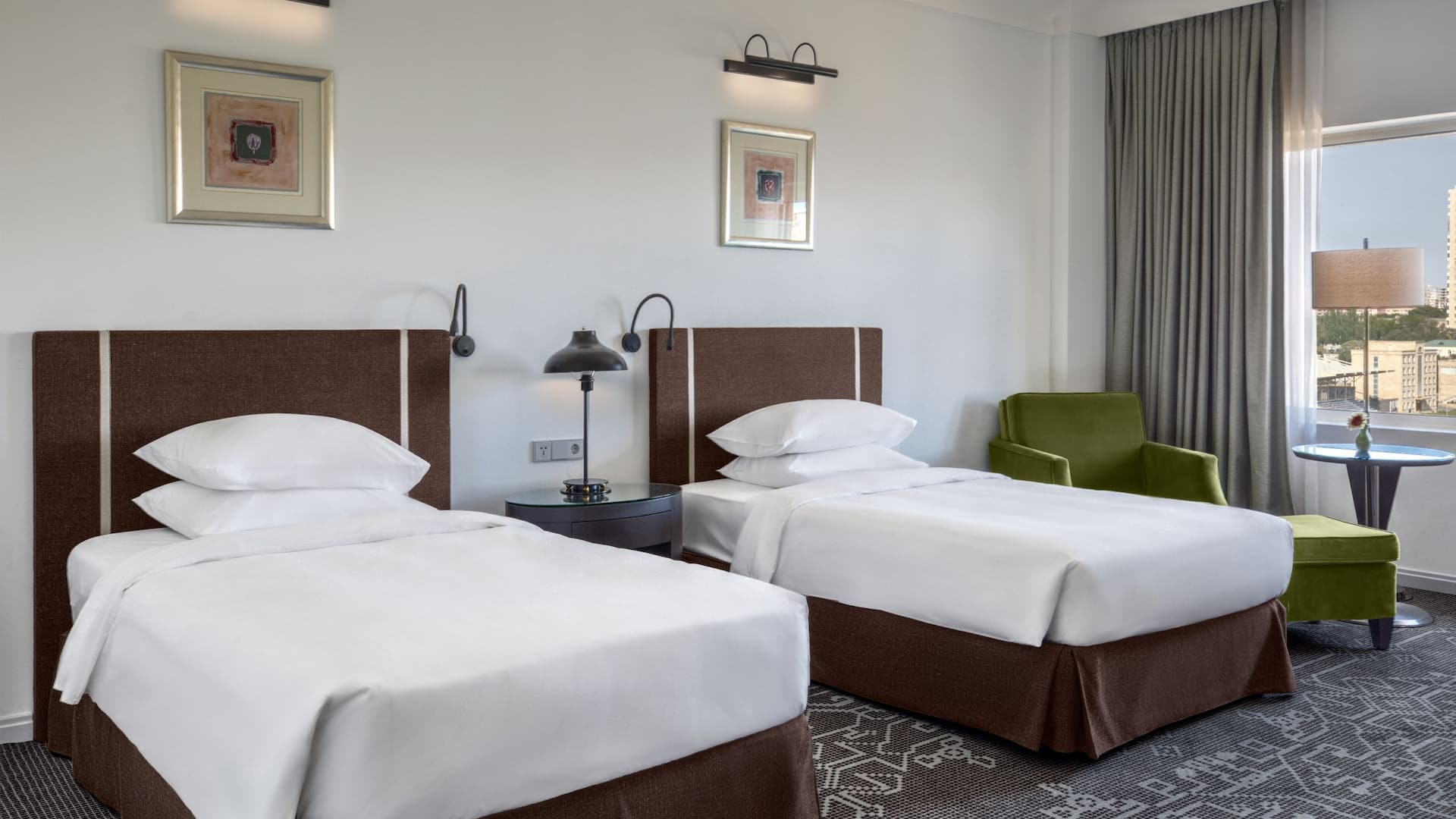 Hyatt Regency Baku Standard Twin Guestroom