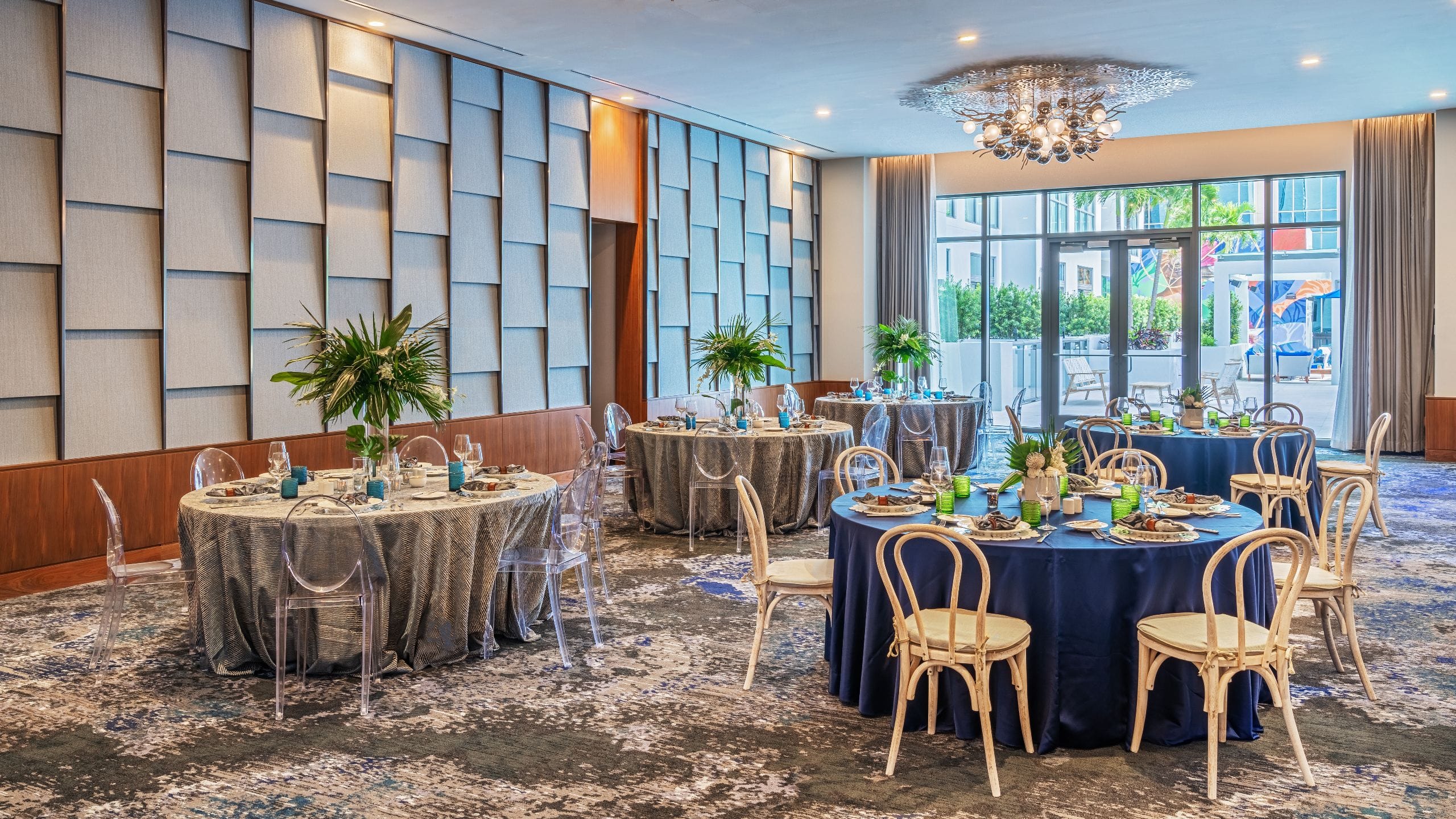 Hyatt Centric Las Olas Fort Lauderdale Stranahan Banquet Rounds