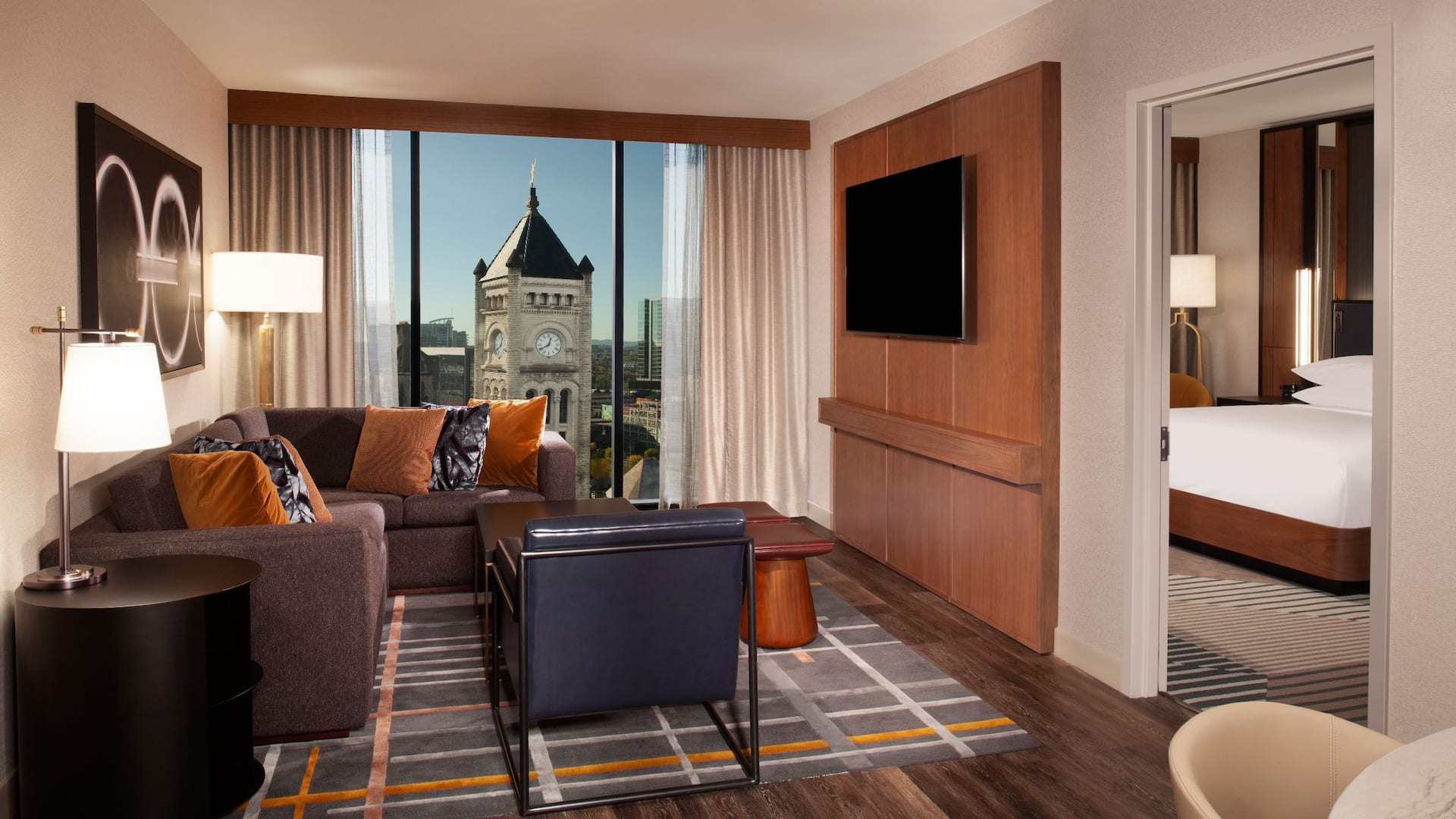Grand Hyatt Nashville Executive Suite Living Room