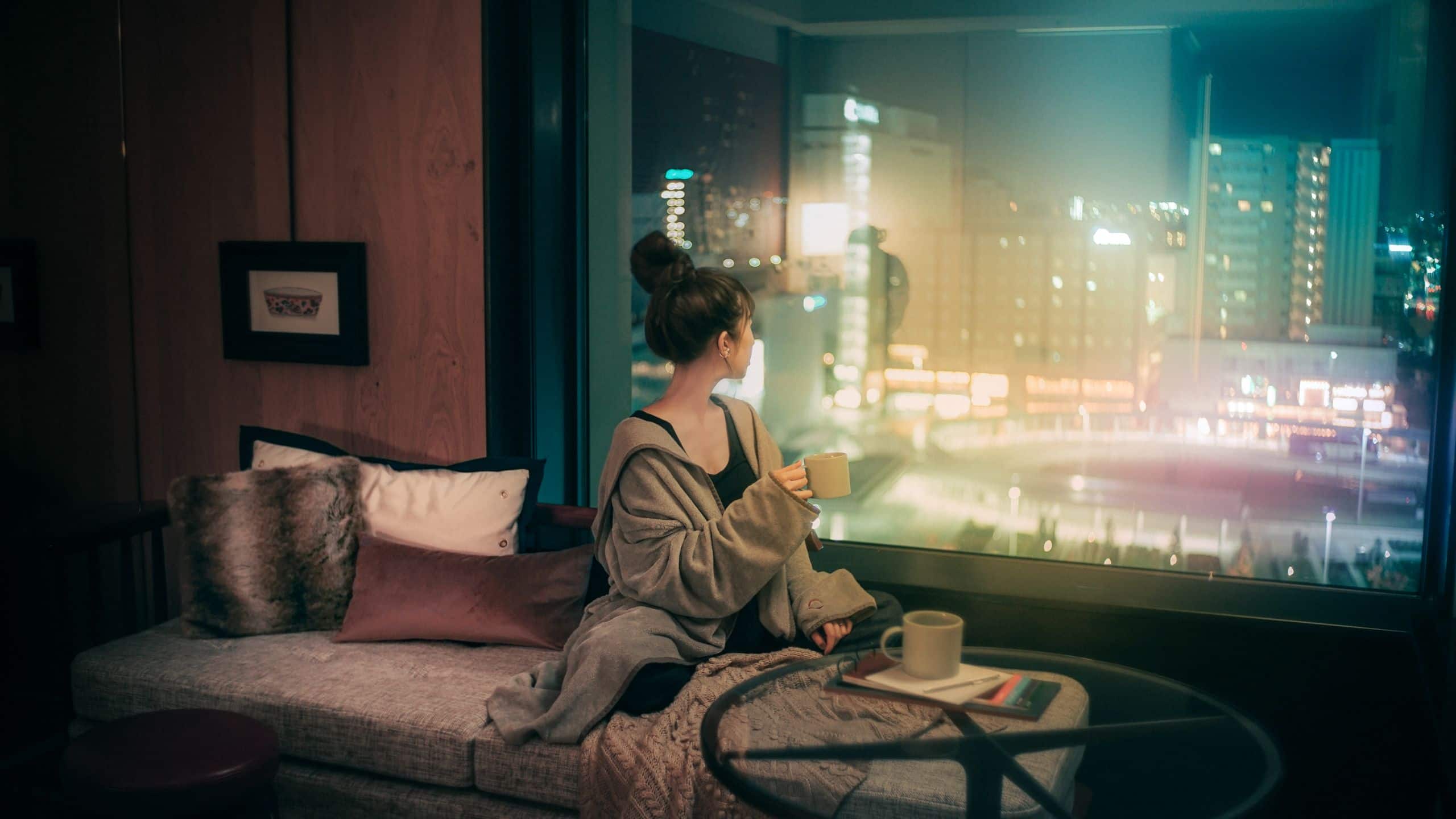 Hyatt Centric Kanazawa Girl in Room with View
