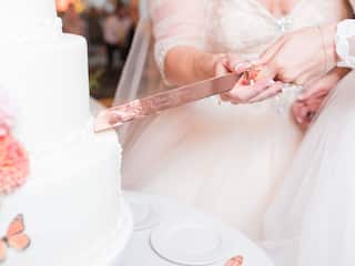 Hyatt Centric Park City Wedding Cake Cutting