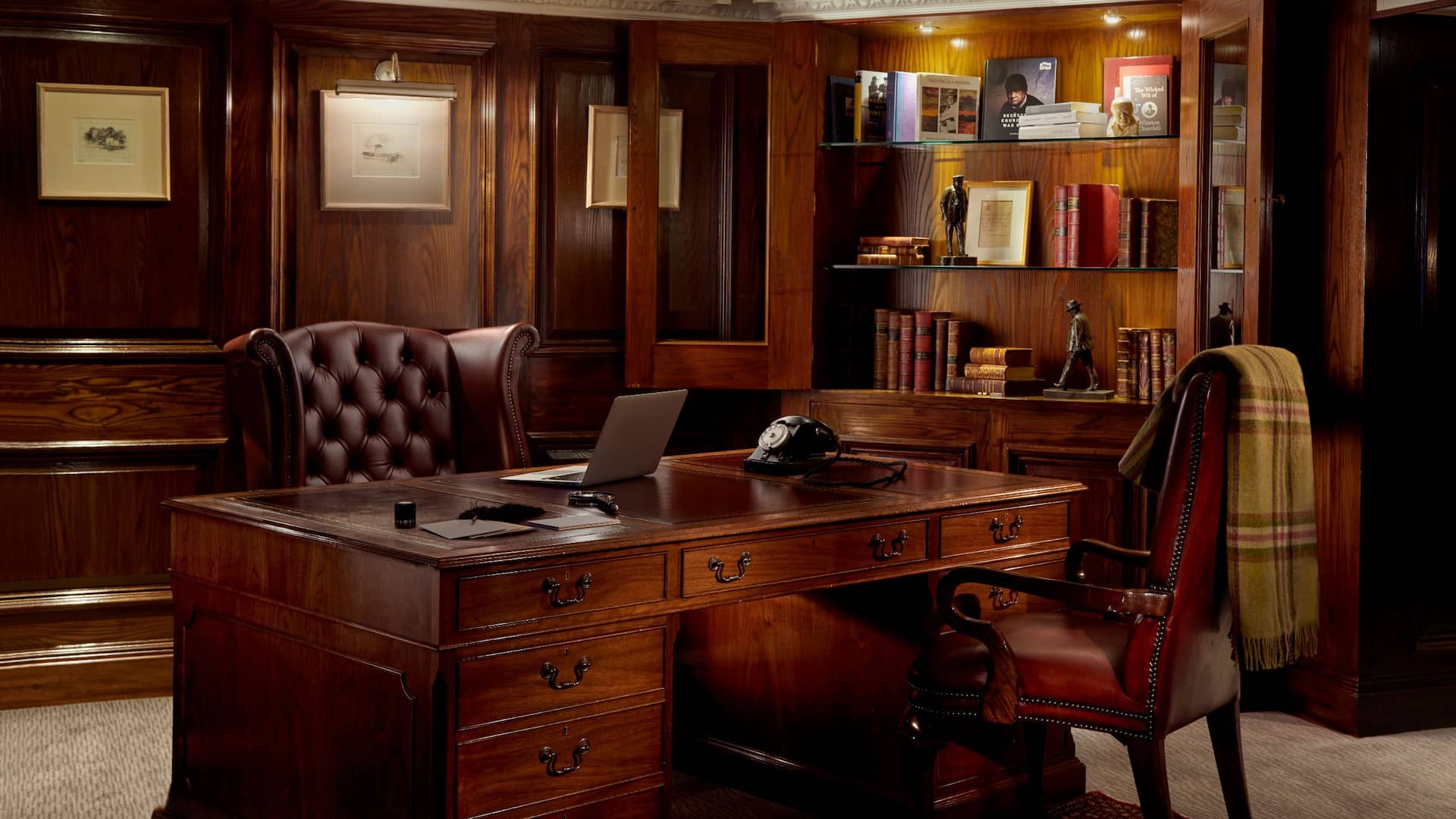 Hyatt Regency London - The Churchill Churchill Residential Suite Study