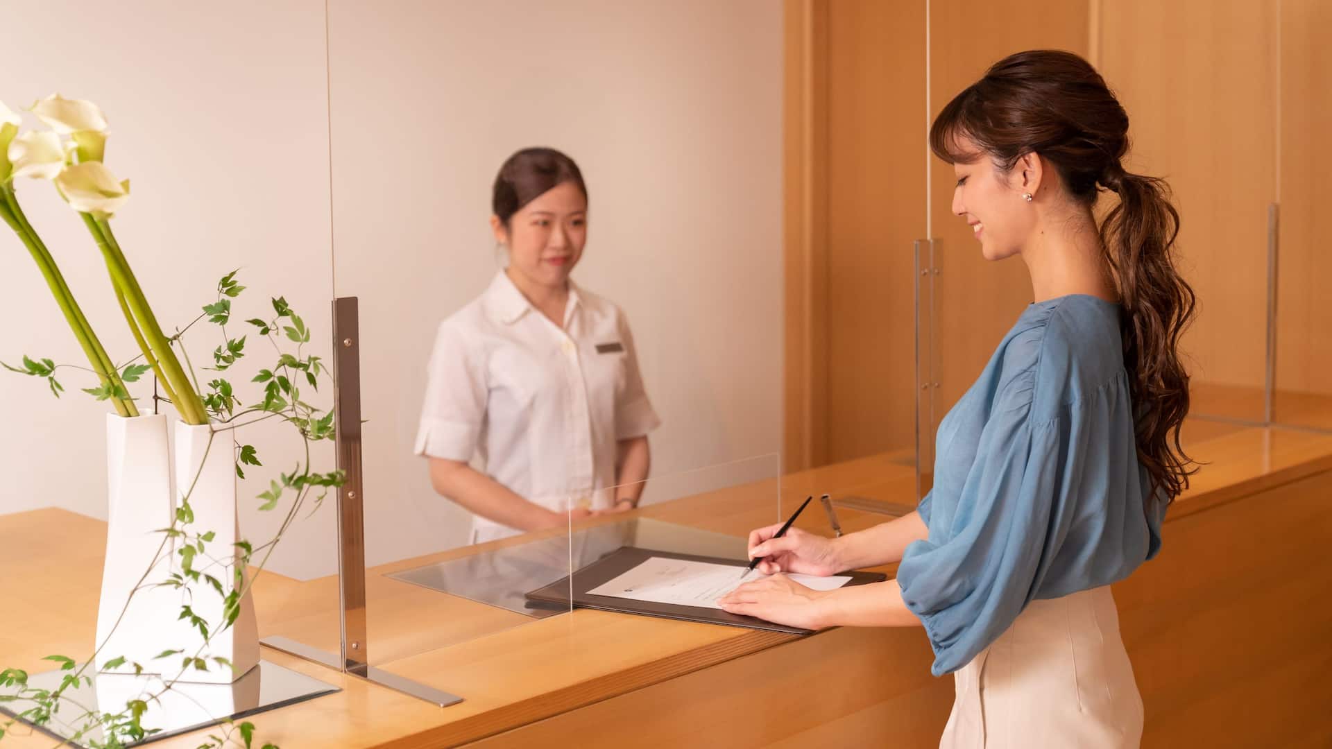 Hyatt Regency Kyoto RIRAKU Spa Reception