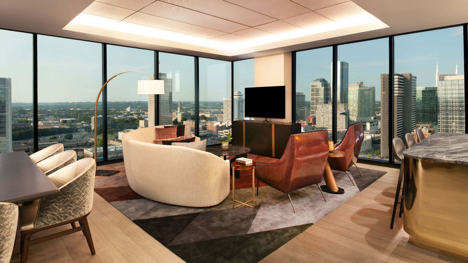 Grand Hyatt Nashville June Presidential Suite Living Area