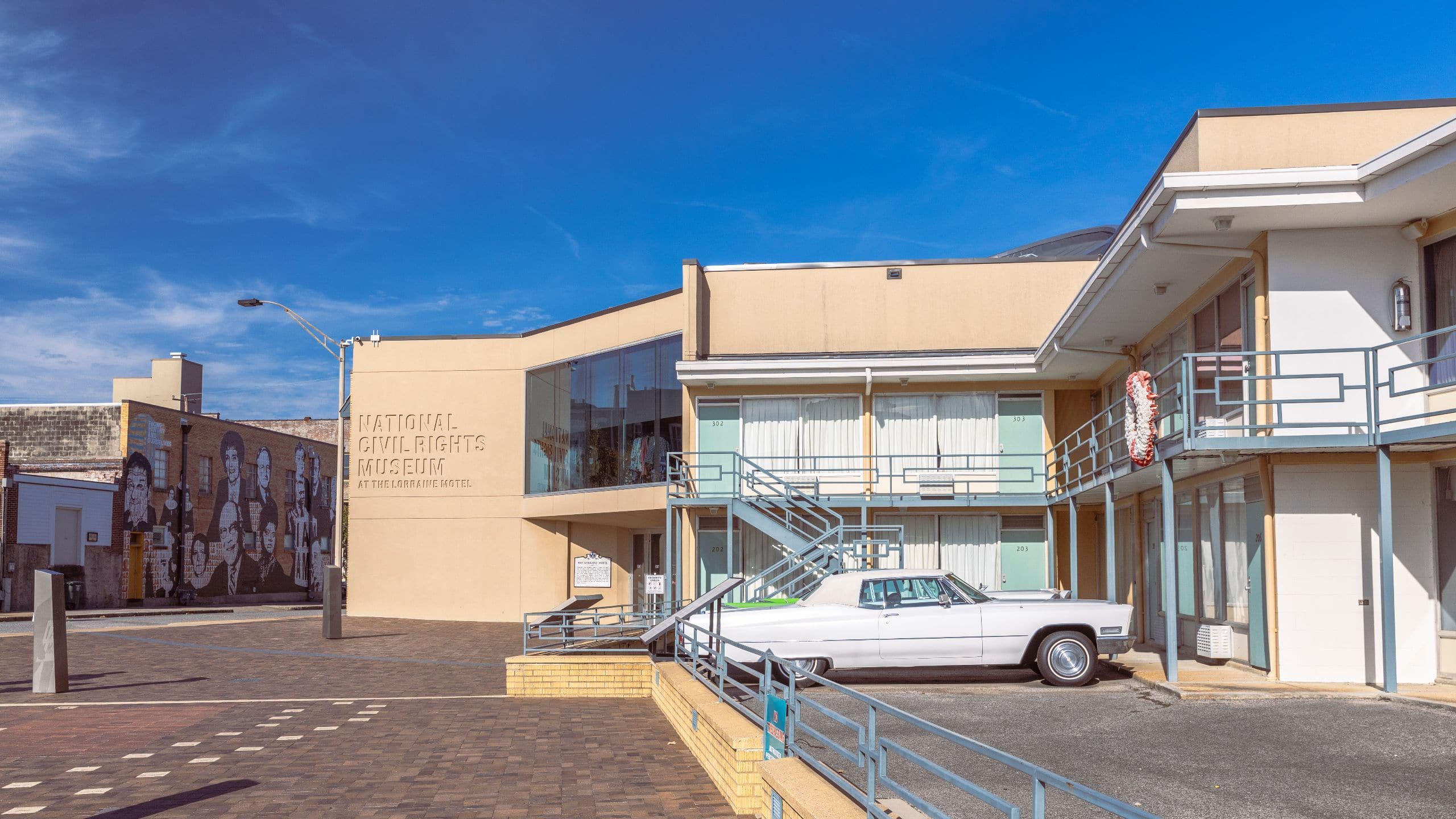 Exterior view of Civil Rights Museum