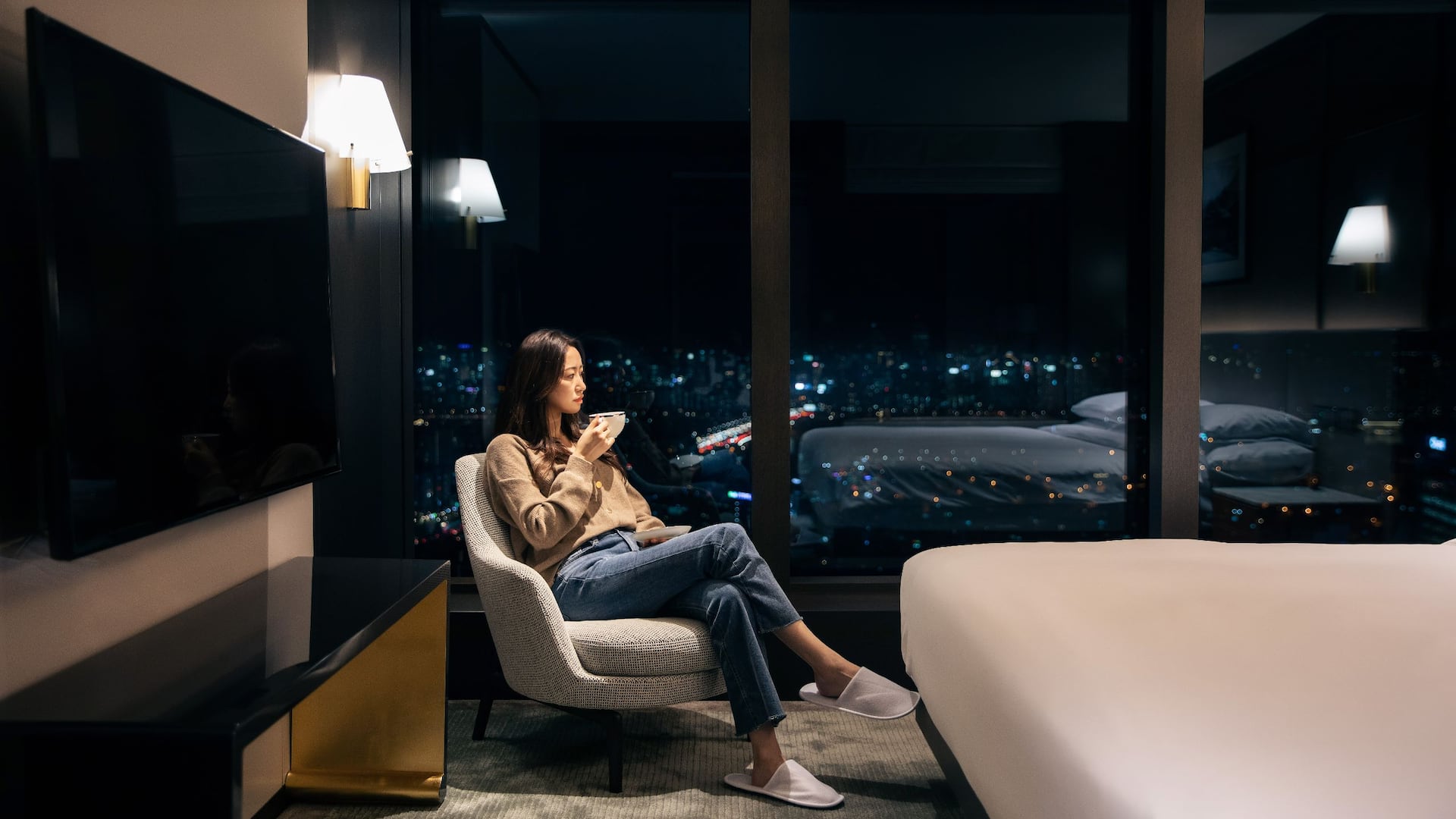 Grand Hyatt Seoul Executive Suite Coffee Time