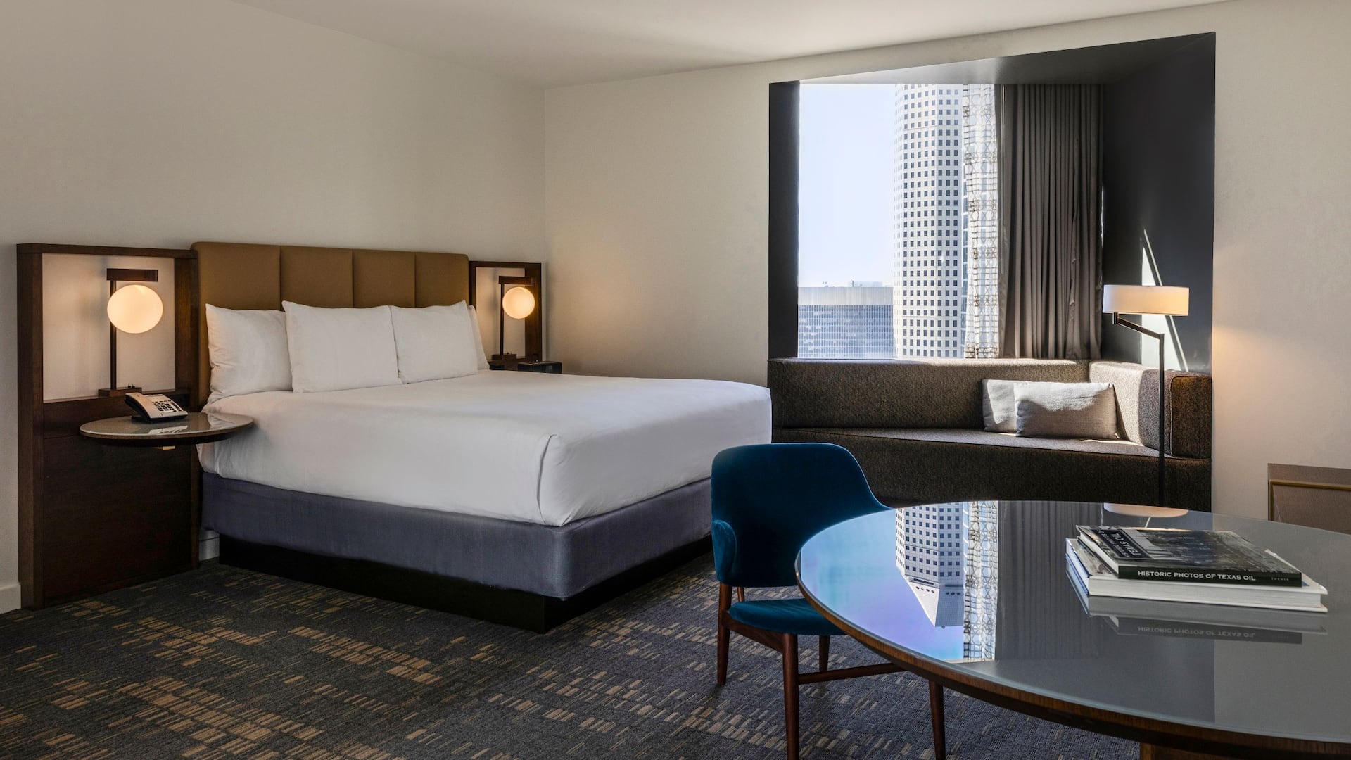 1 of 3 Hyatt Regency Houston Imperial Suite Bedroom