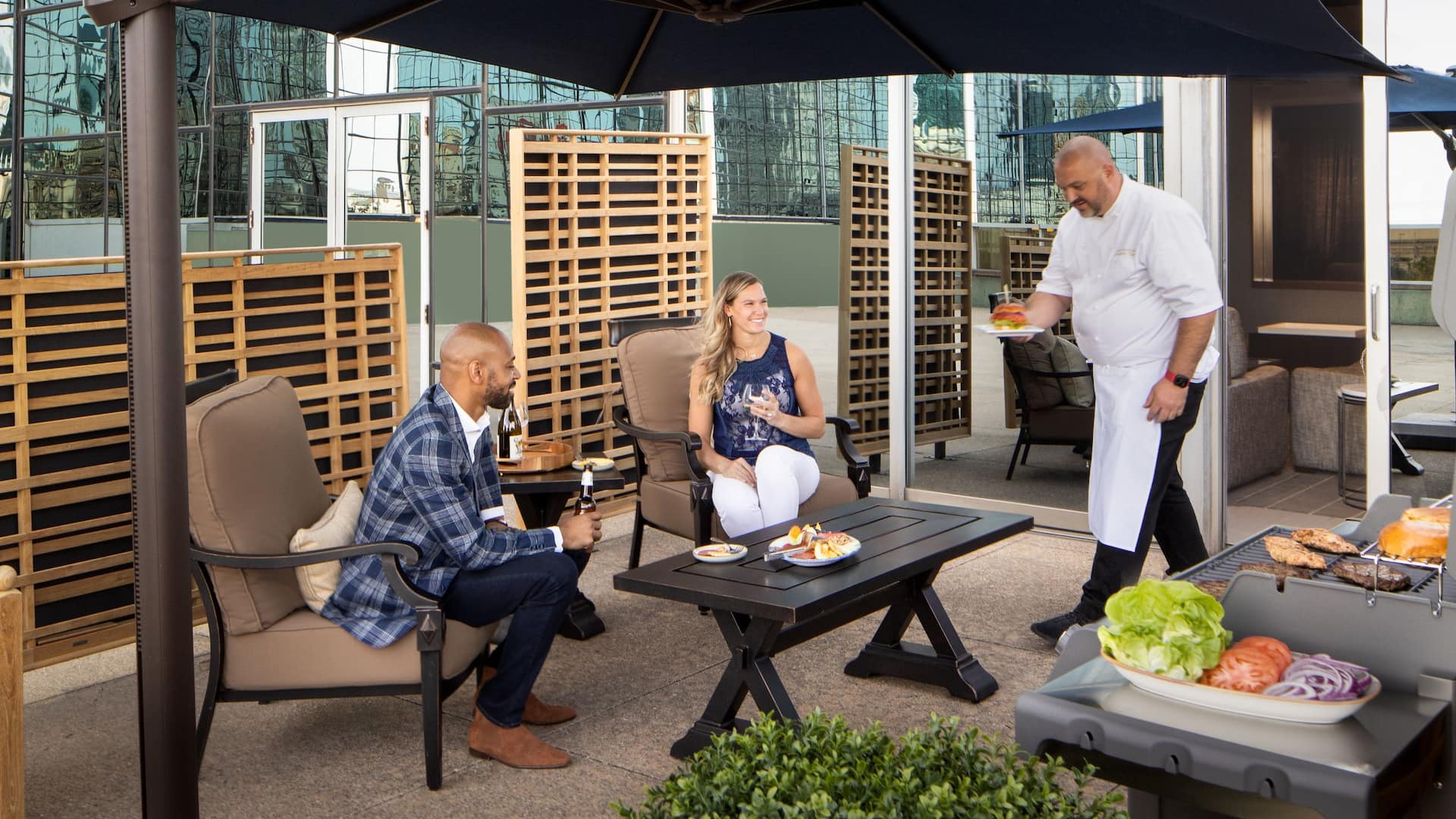 Hyatt Regency Dallas Terrace Suite Food and Beverage Experience