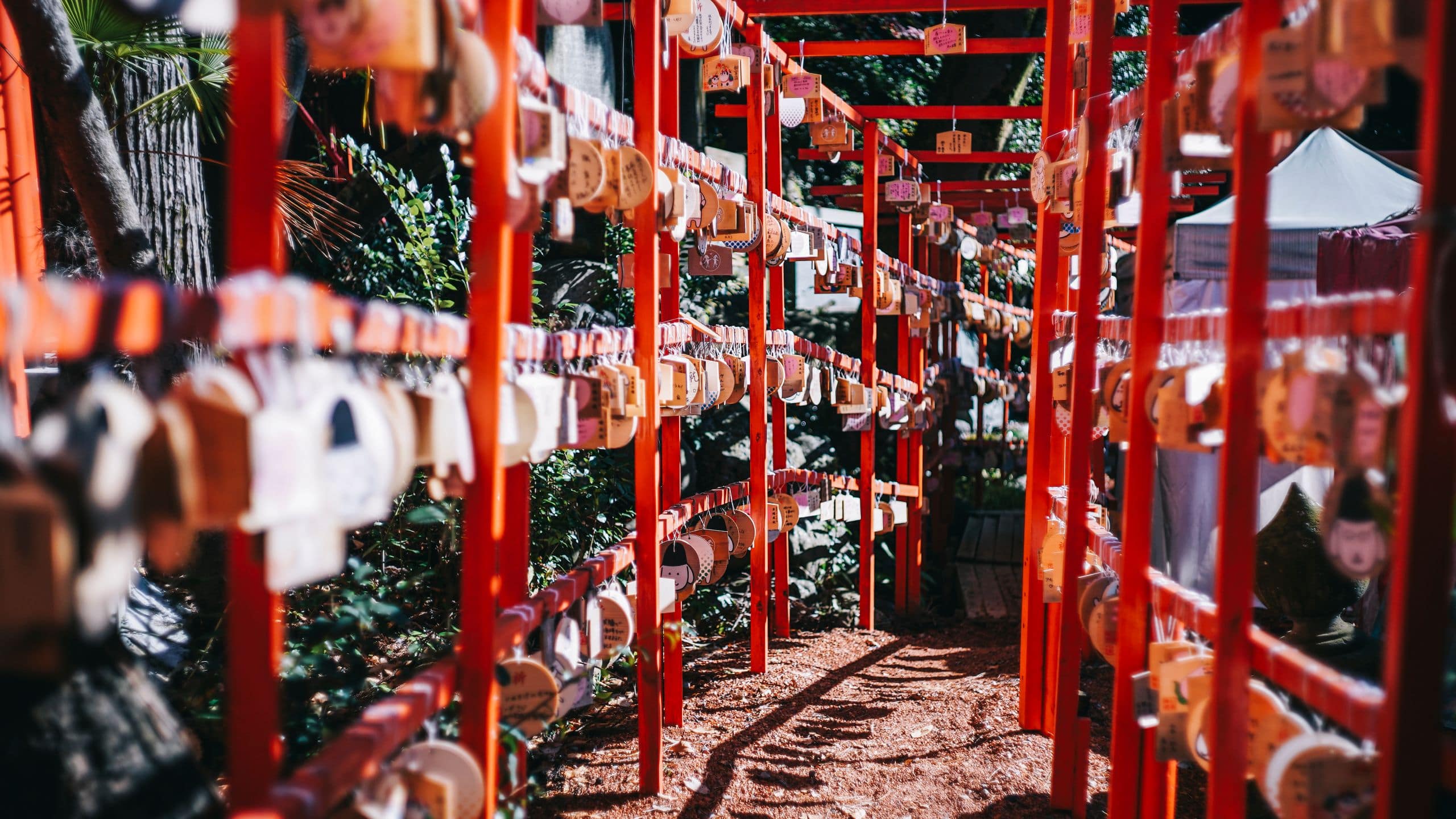 Hyatt Centric Kanazawa Explore Ishiura Shrine Red Gate with Ema