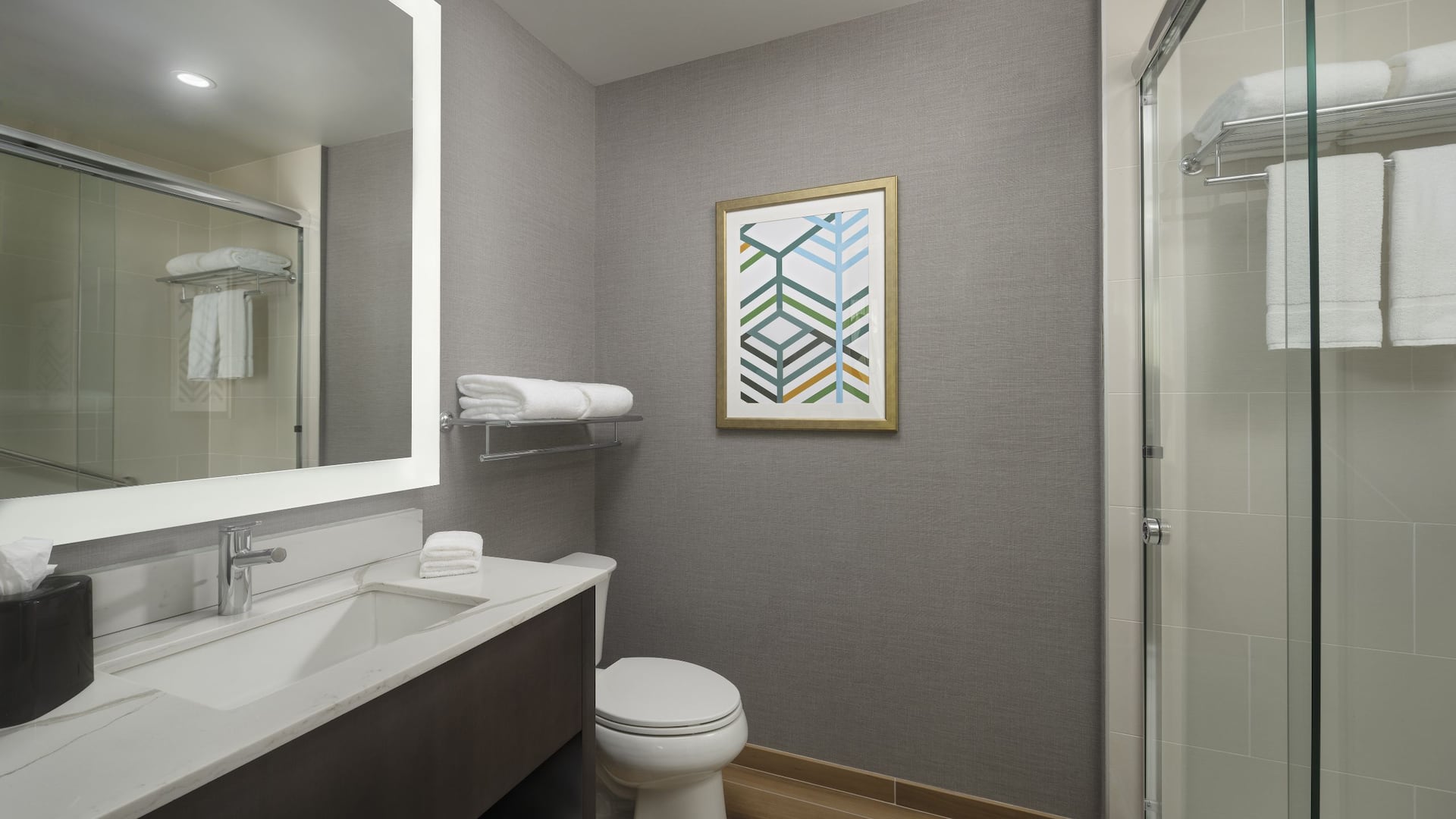 3/3 Hyatt House LAX / Century Blvd Guest Bathroom
