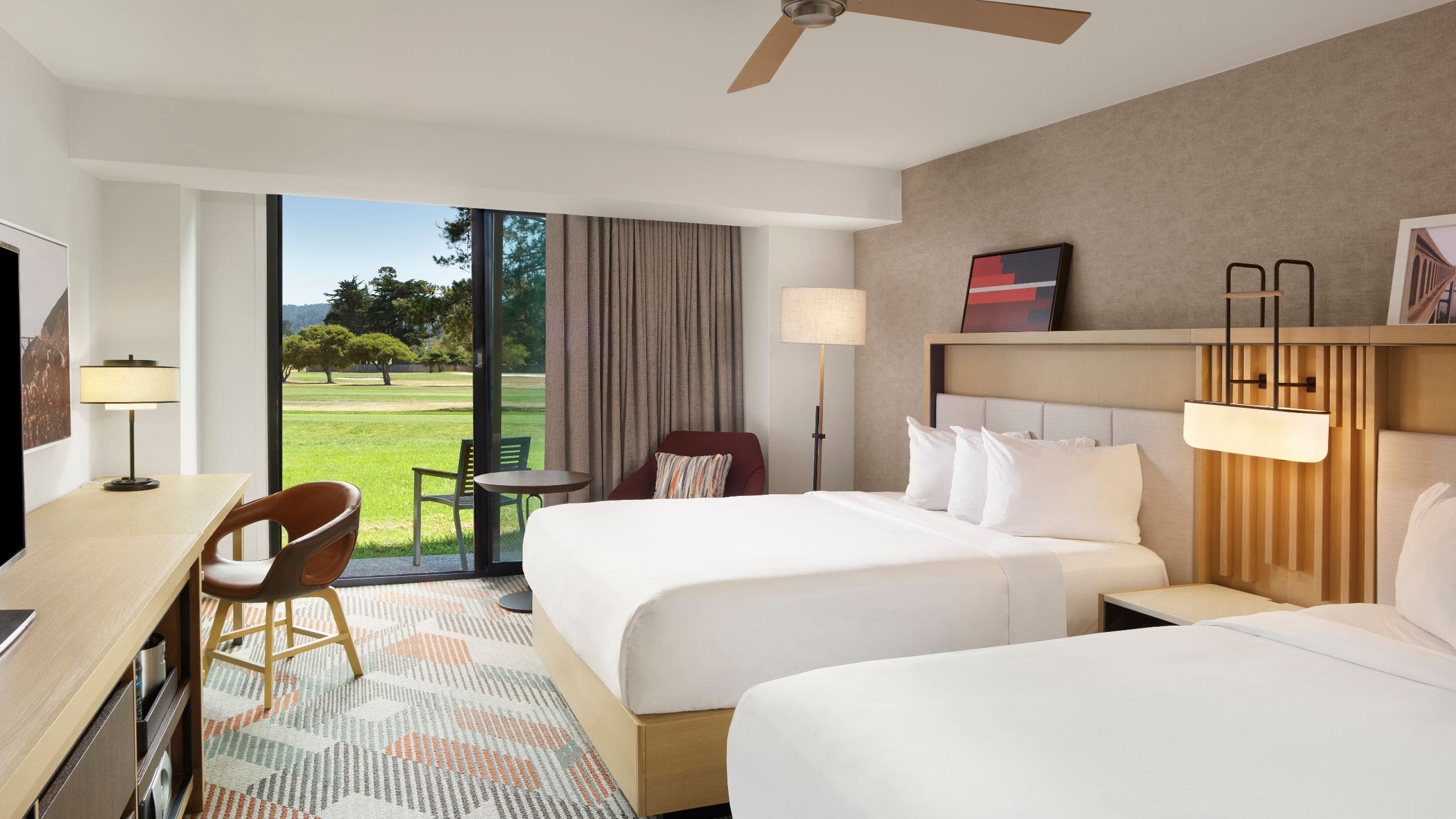 Hyatt Regency Monterey Hotel and Spa on Del Monte Golf Course Golf View Patio Queen