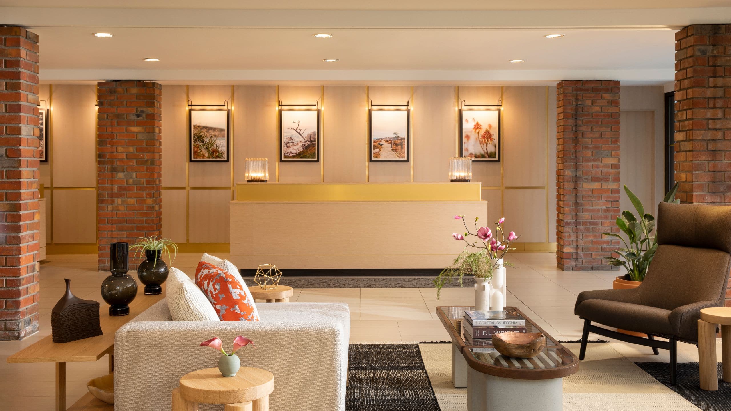 Hyatt Regency Monterey Hotel and Spa on Del Monte Golf Course Front Desk Seating Area
