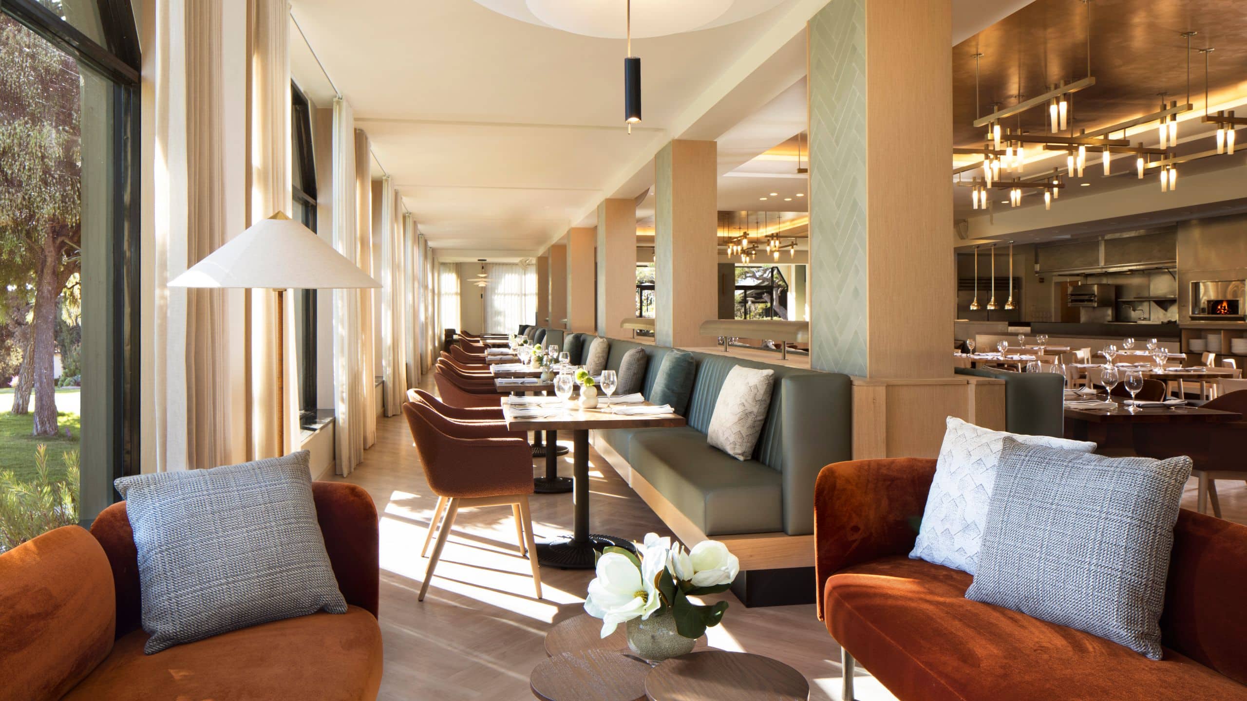 Hyatt Regency Monterey Hotel and Spa on Del Monte Golf Course Sea Root Banquettes