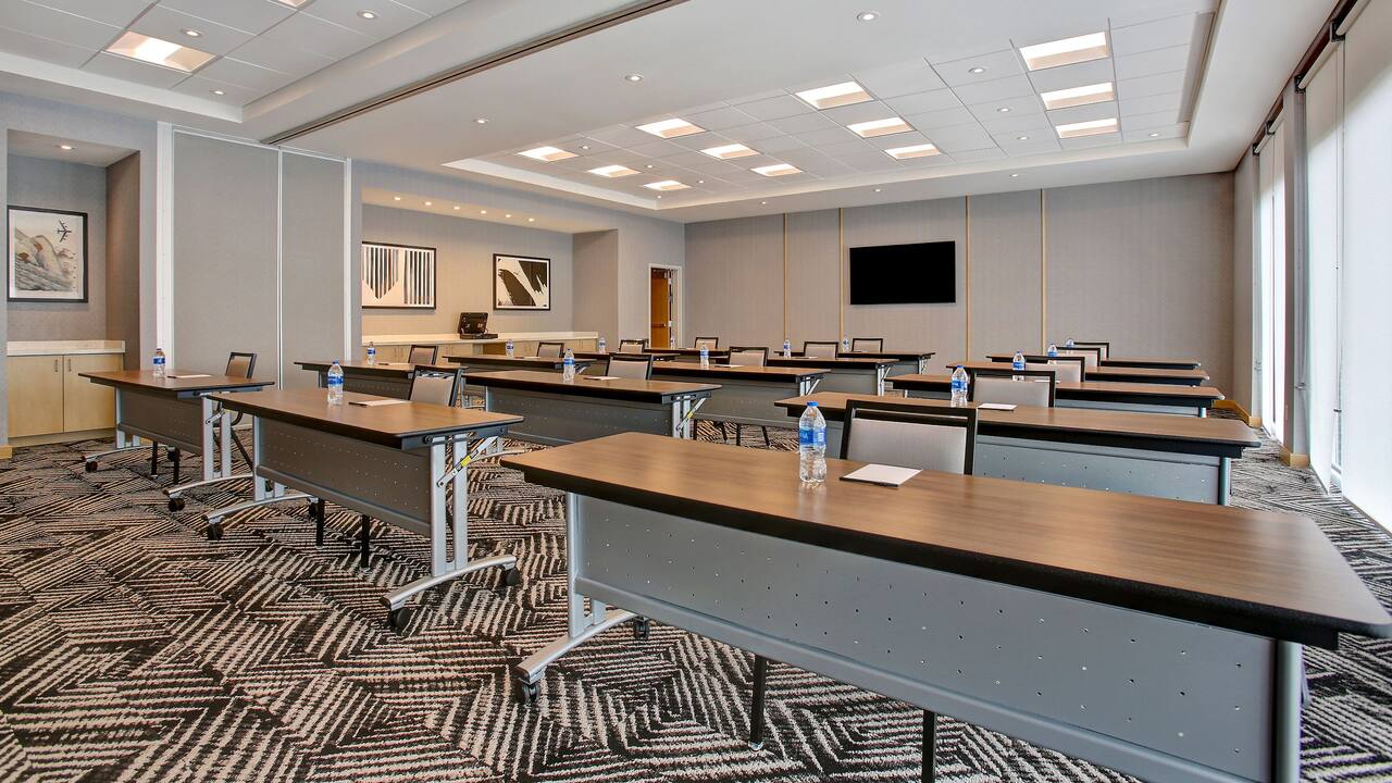 Shocker Ballroom Classroom Set Up