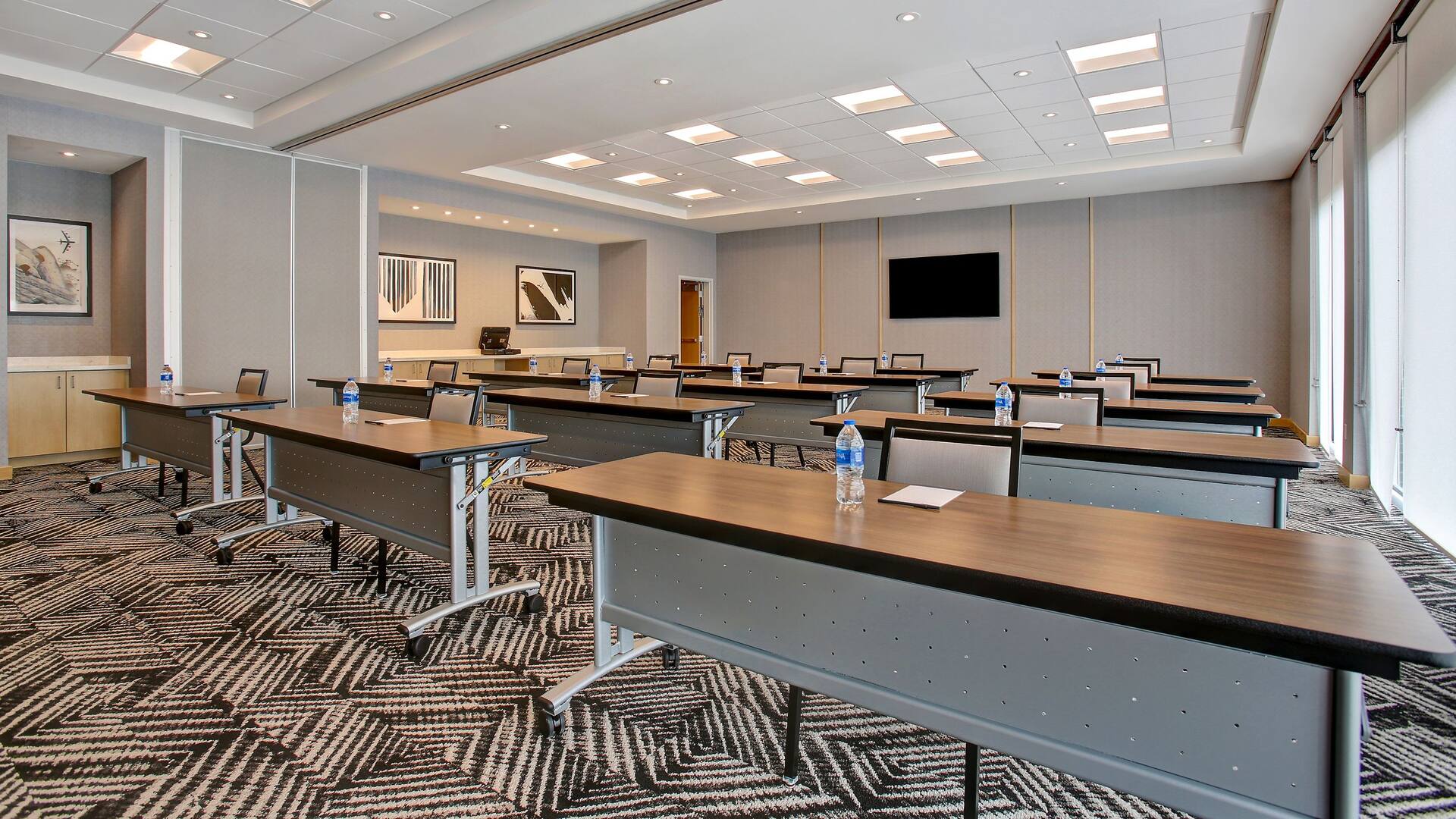 4 of 4 Hyatt Place at Wichita State University Shocker Ballroom Classroom Setup