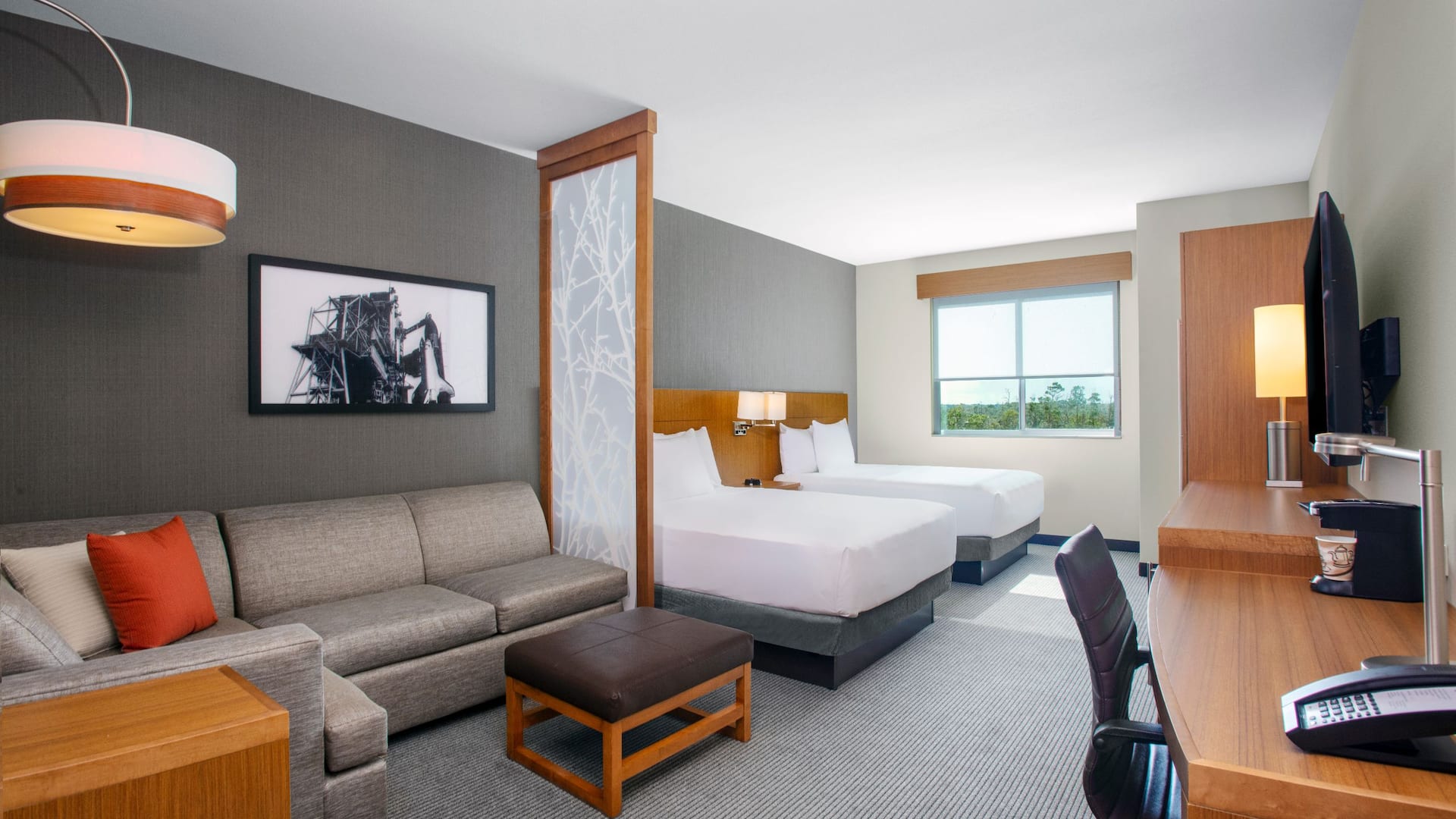 Hyatt Place Titusville / Kennedy Space Center Two Queen Beds with Sofa Sleeper