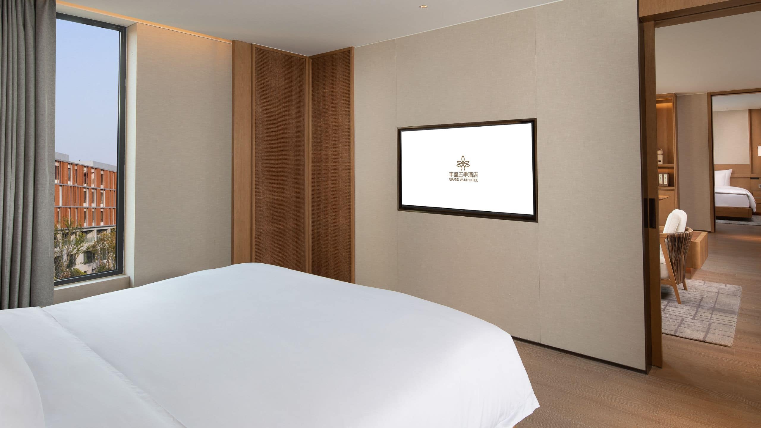 Grand WUJI Hotel Two Bed Wu Ji Suite Bedroom