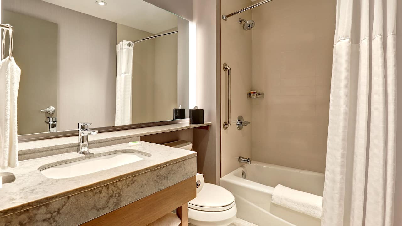 Guestroom with Bathtub