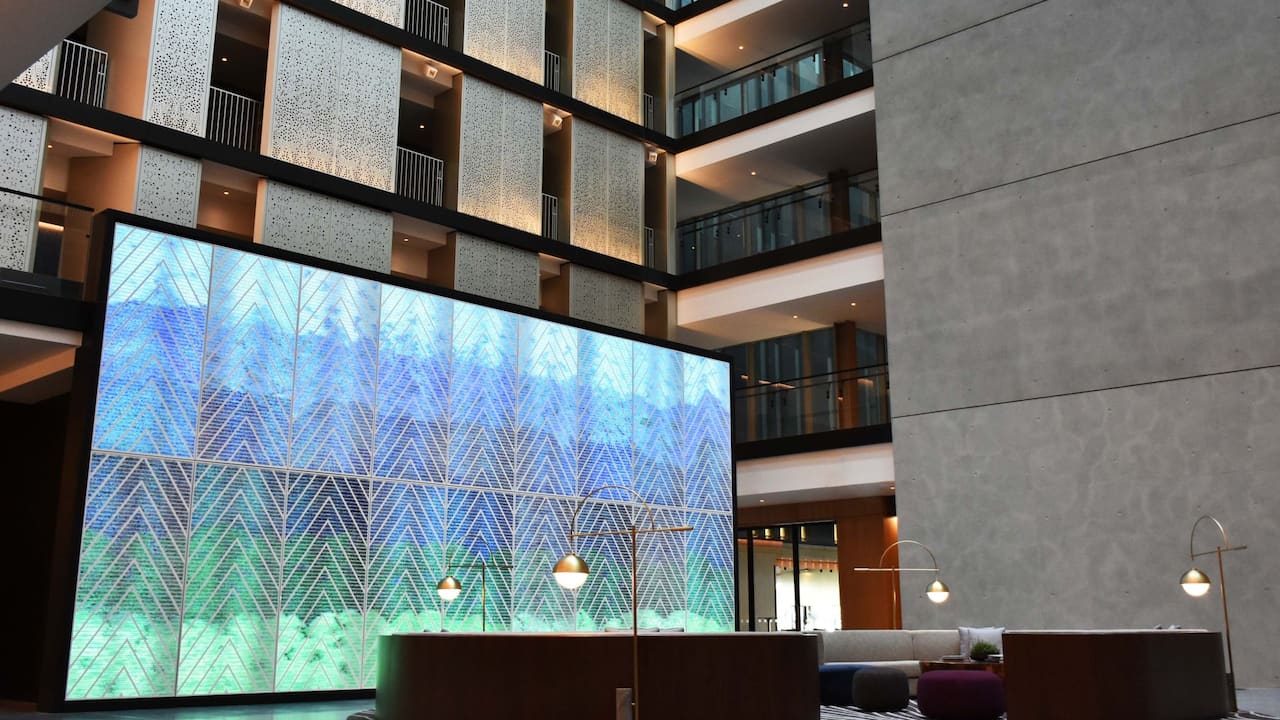 Park Hyatt Auckland Lobby Art