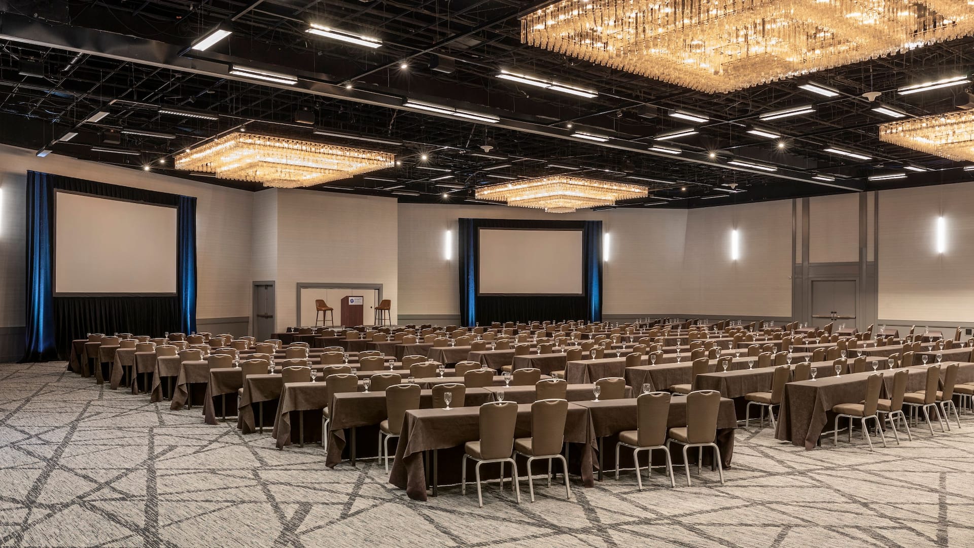 Hyatt Regency Houston Imperial West Ballroom Classroom