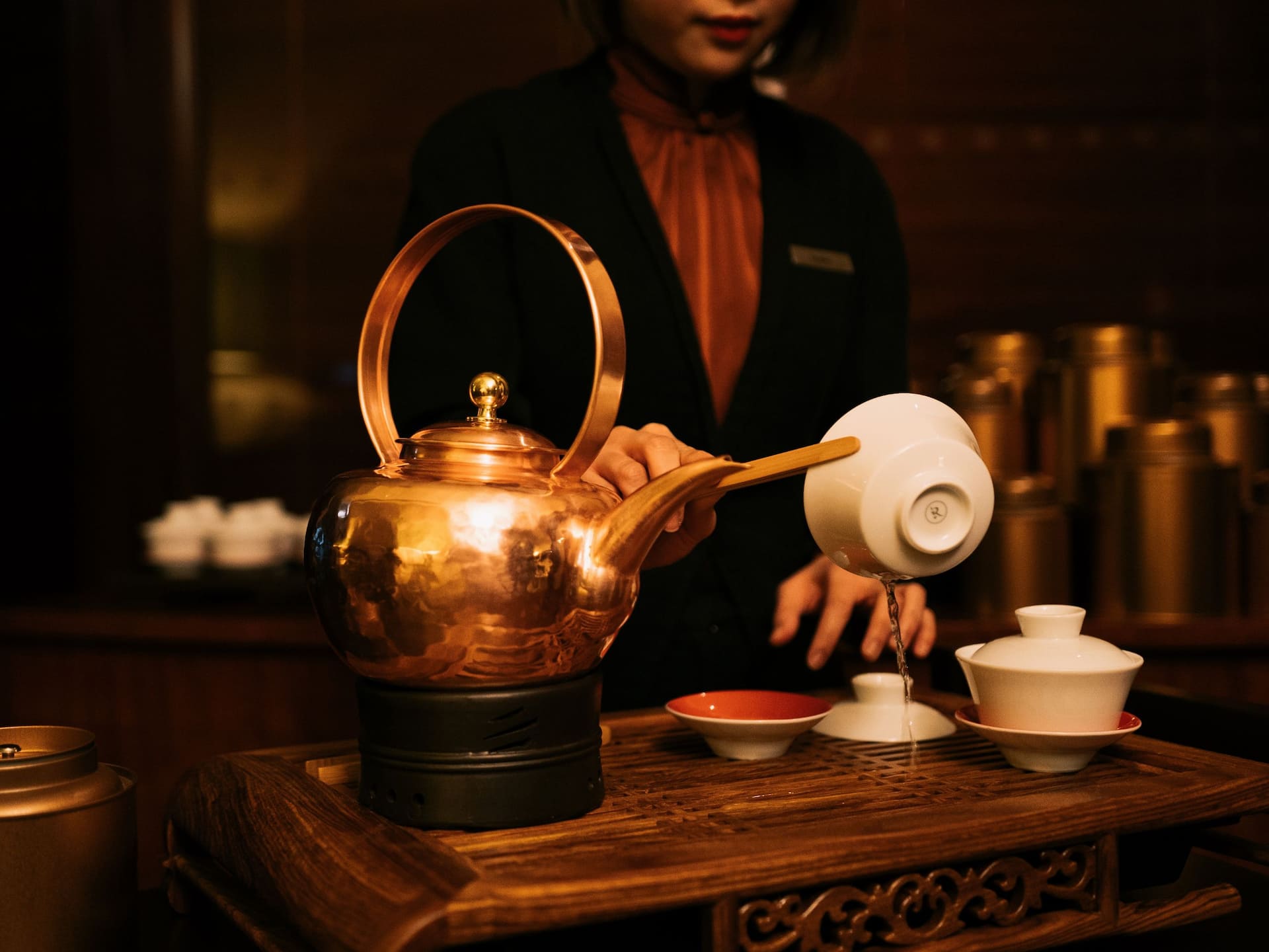 Hyatt Regency Hong Kong, Tsim Sha Tsui The Chinese Restaurant Tea Ceremony