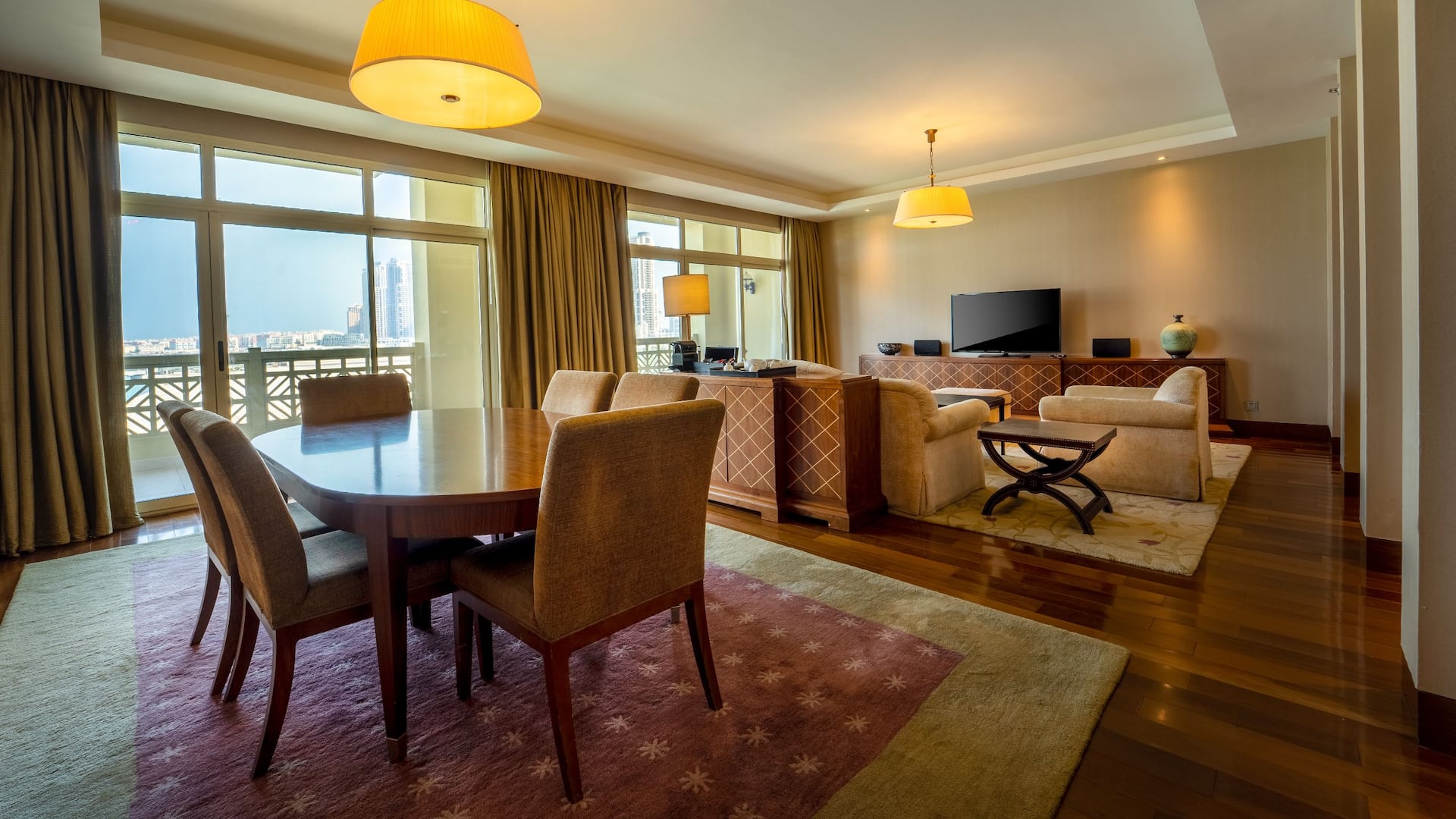 Grand Hyatt Doha Hotel & Villas Mirqab Suite Dining Room