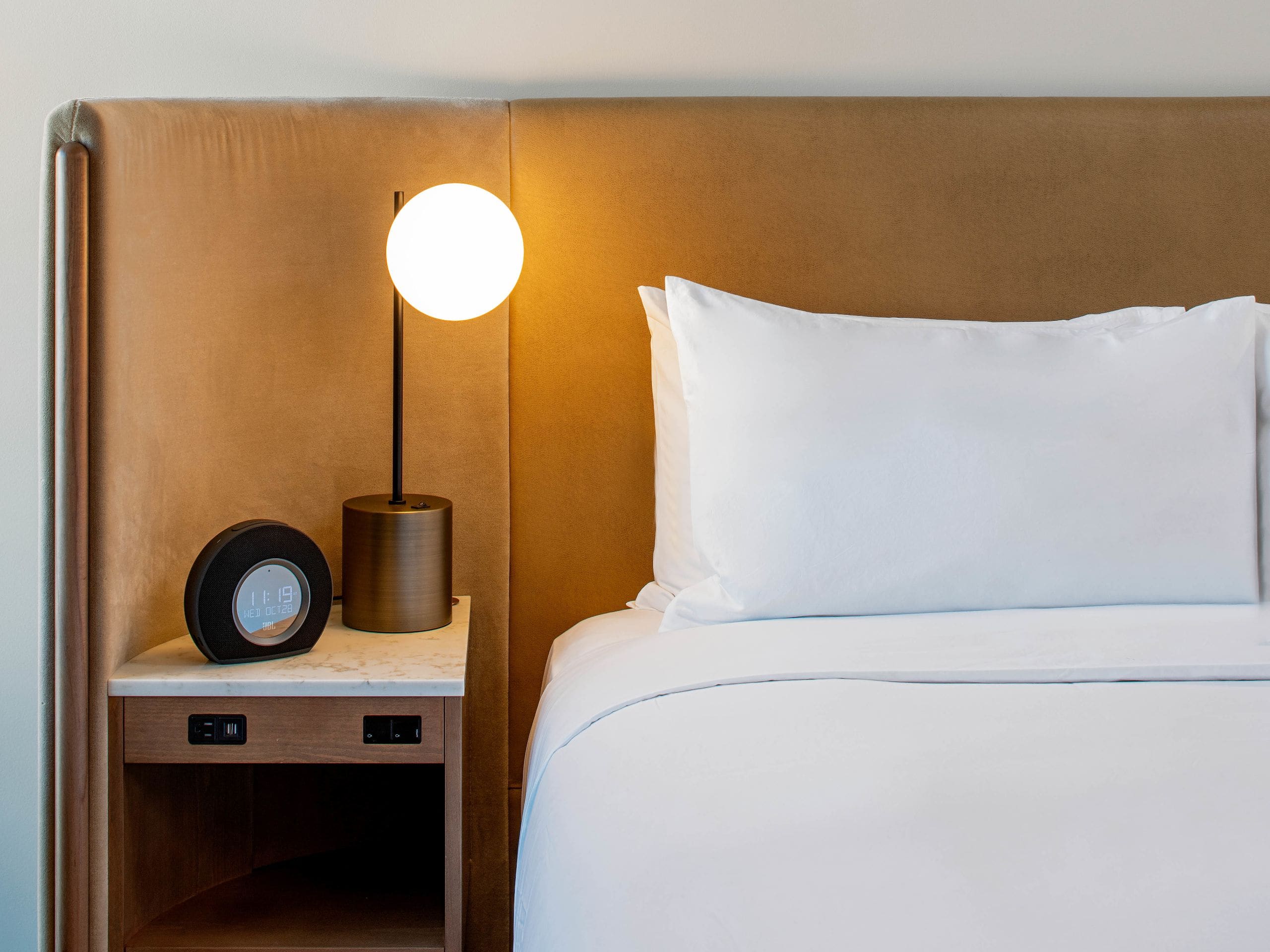 Hyatt hotel bed outlet pillows