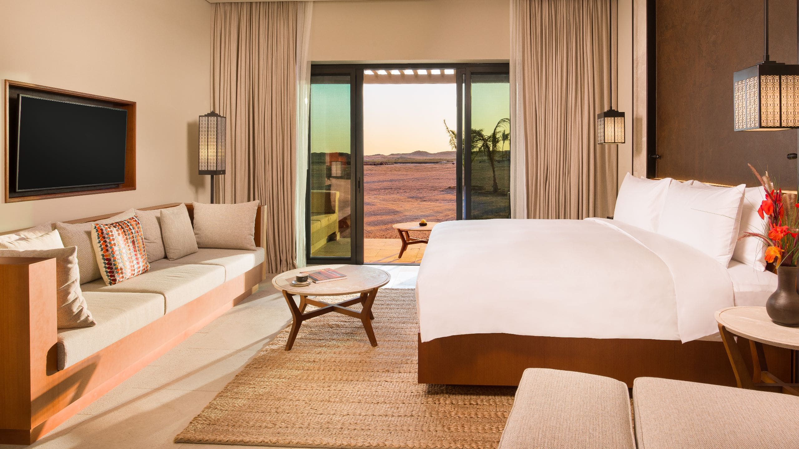 Alila Hinu Bay Terrace Room Inside View